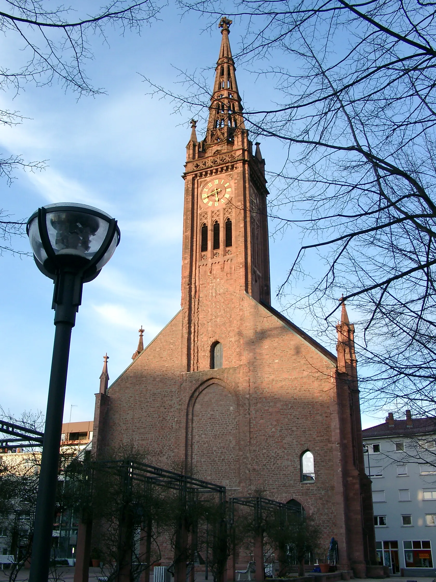 Photo showing: Ludwigshafen, Lutherturm