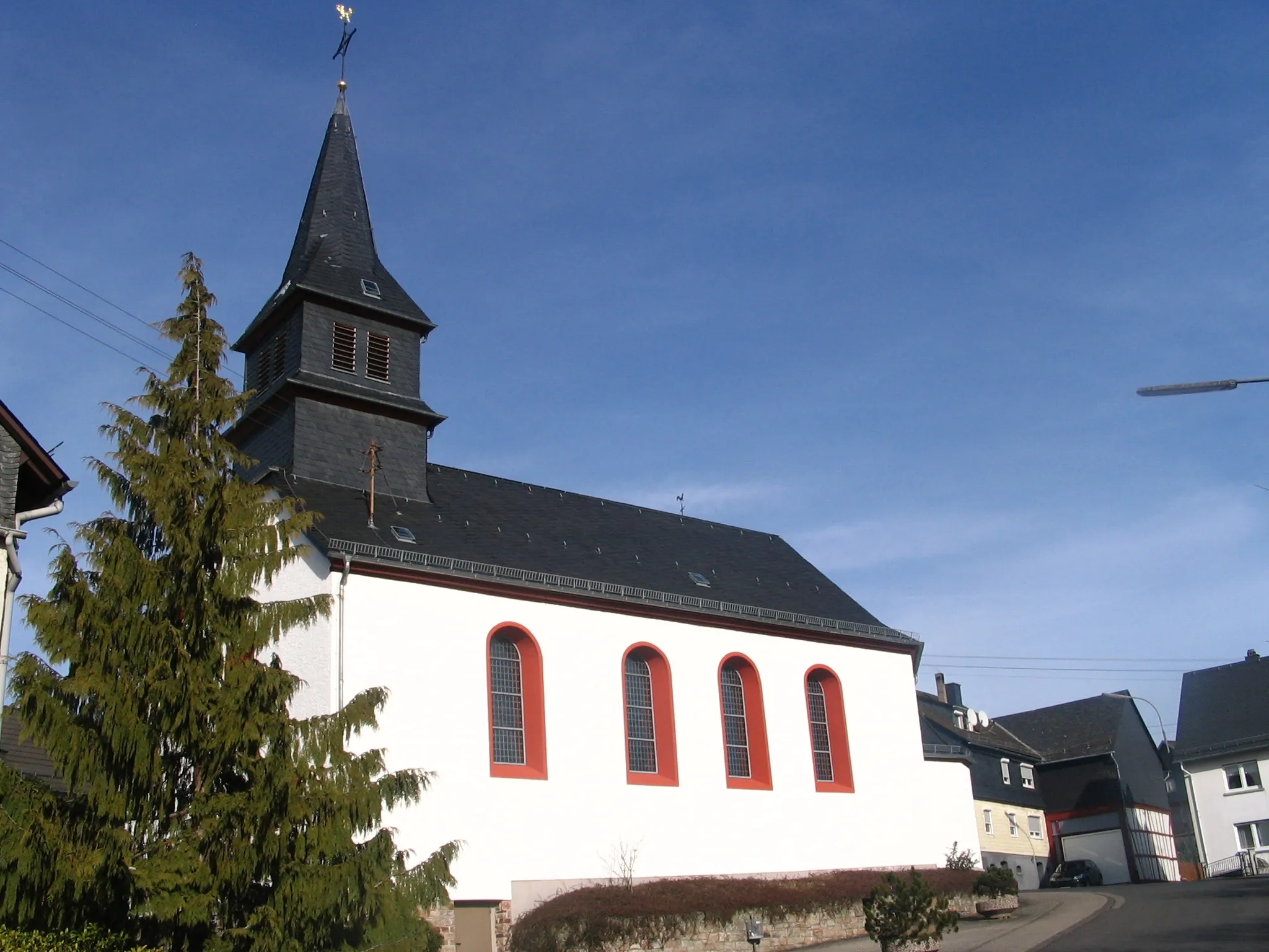 Photo showing: Kirche in Argentahl, Hunsrück