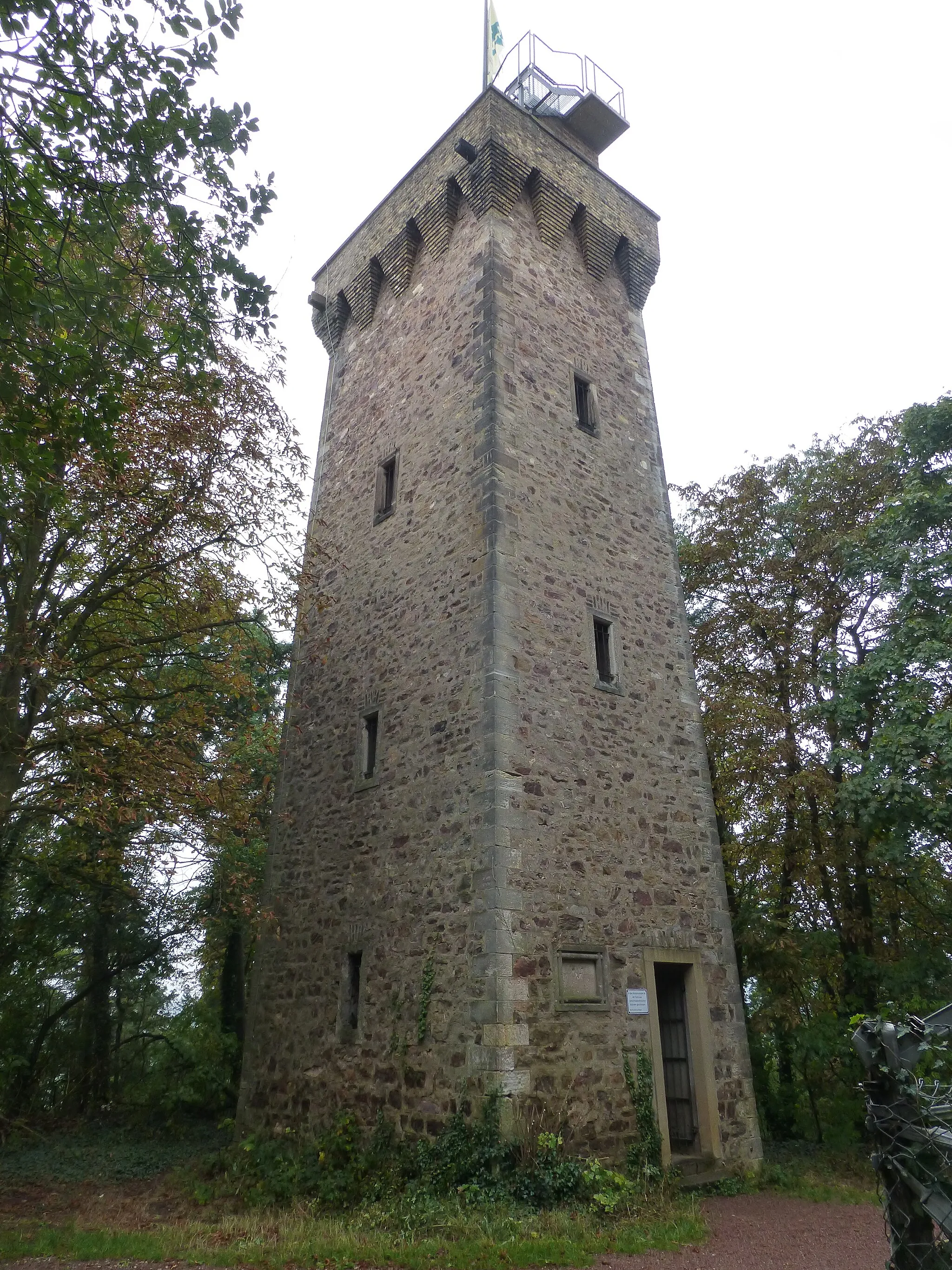 Photo showing: Kaiser-Friedrich-Turm (Bingen) 2015