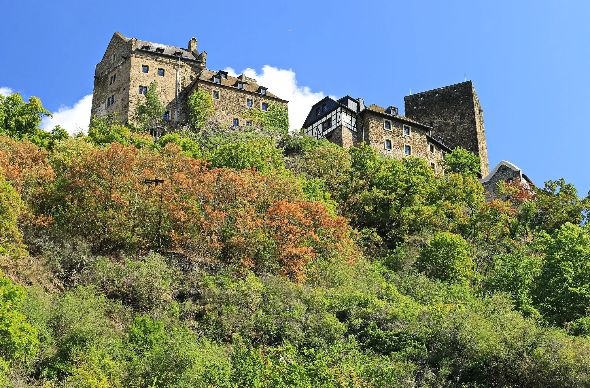 Photo showing: Bei Oberwesel am Rhein in Rheinland-Pfalz. ????????