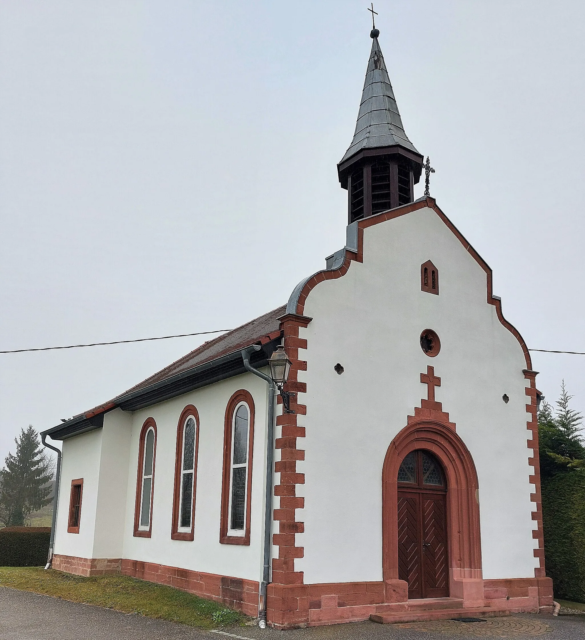 Photo showing: Chapelle Saint-Antoine à Neewiller-près-Lauterbourg
