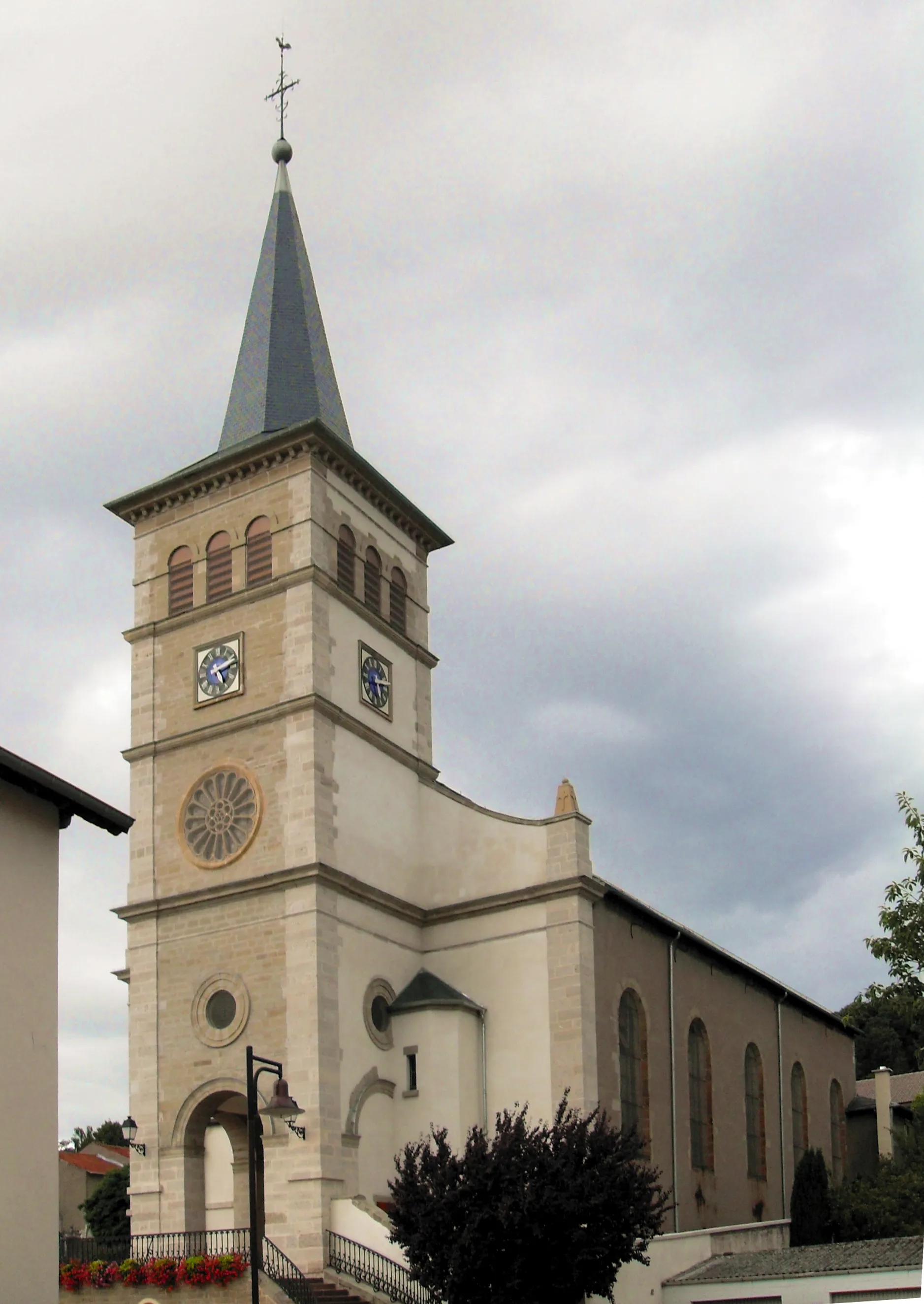 Photo showing: L'église Saint-Ruf à Téterchen