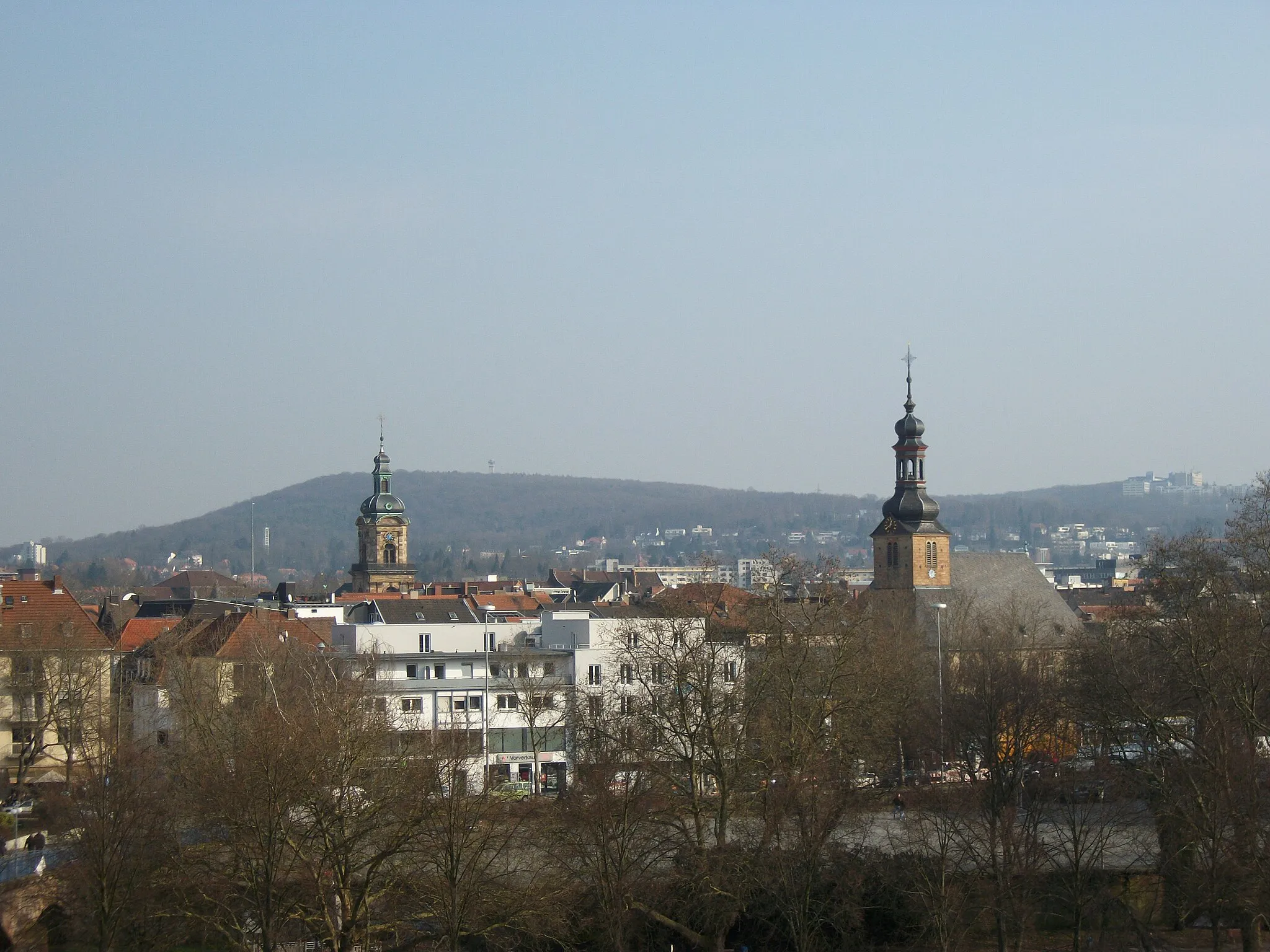 Photo showing: Blick auf Sankt Johann