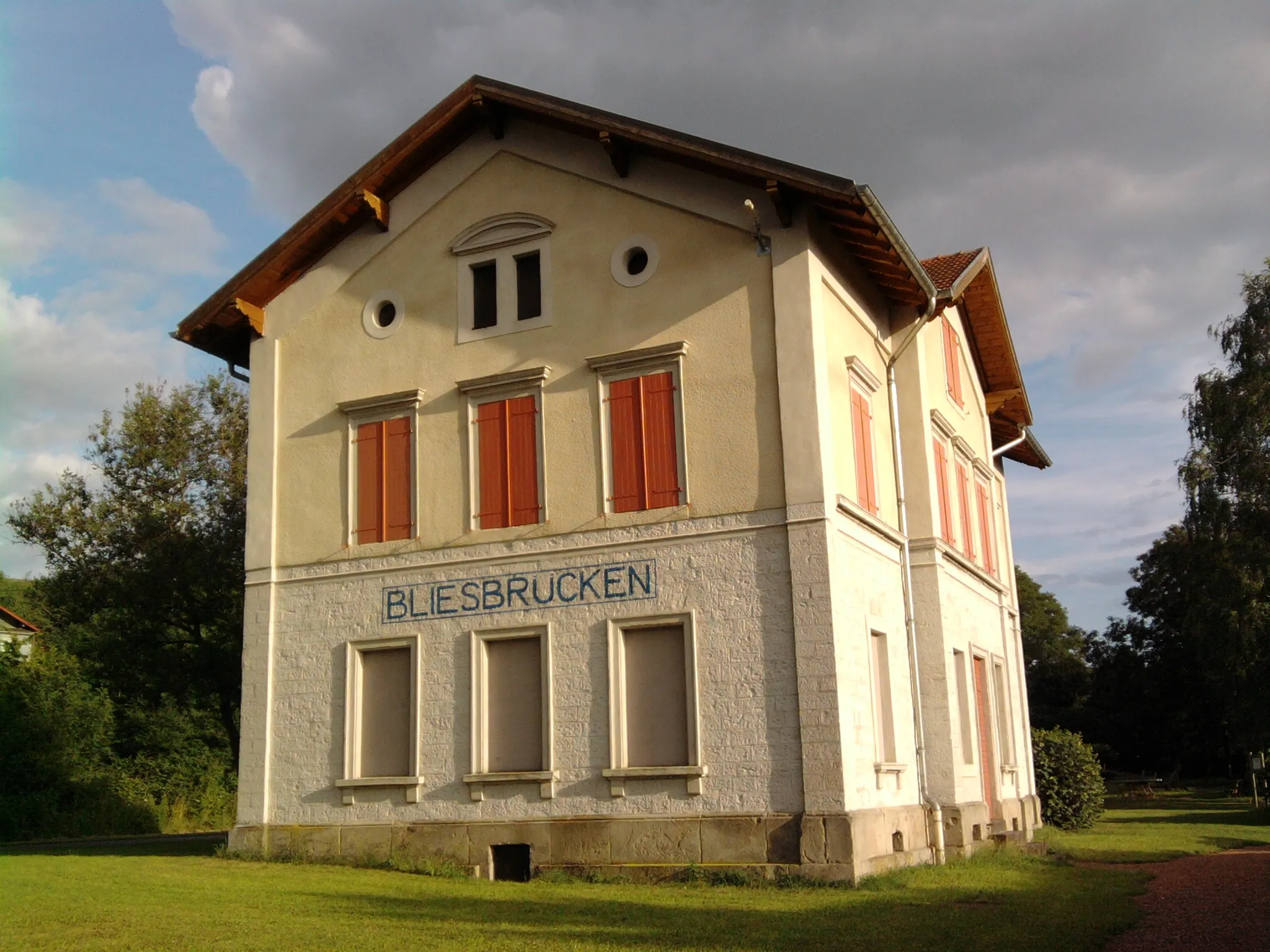 Photo showing: Old train station of Bliesbruck, village in Moselle (France), XIXth century.