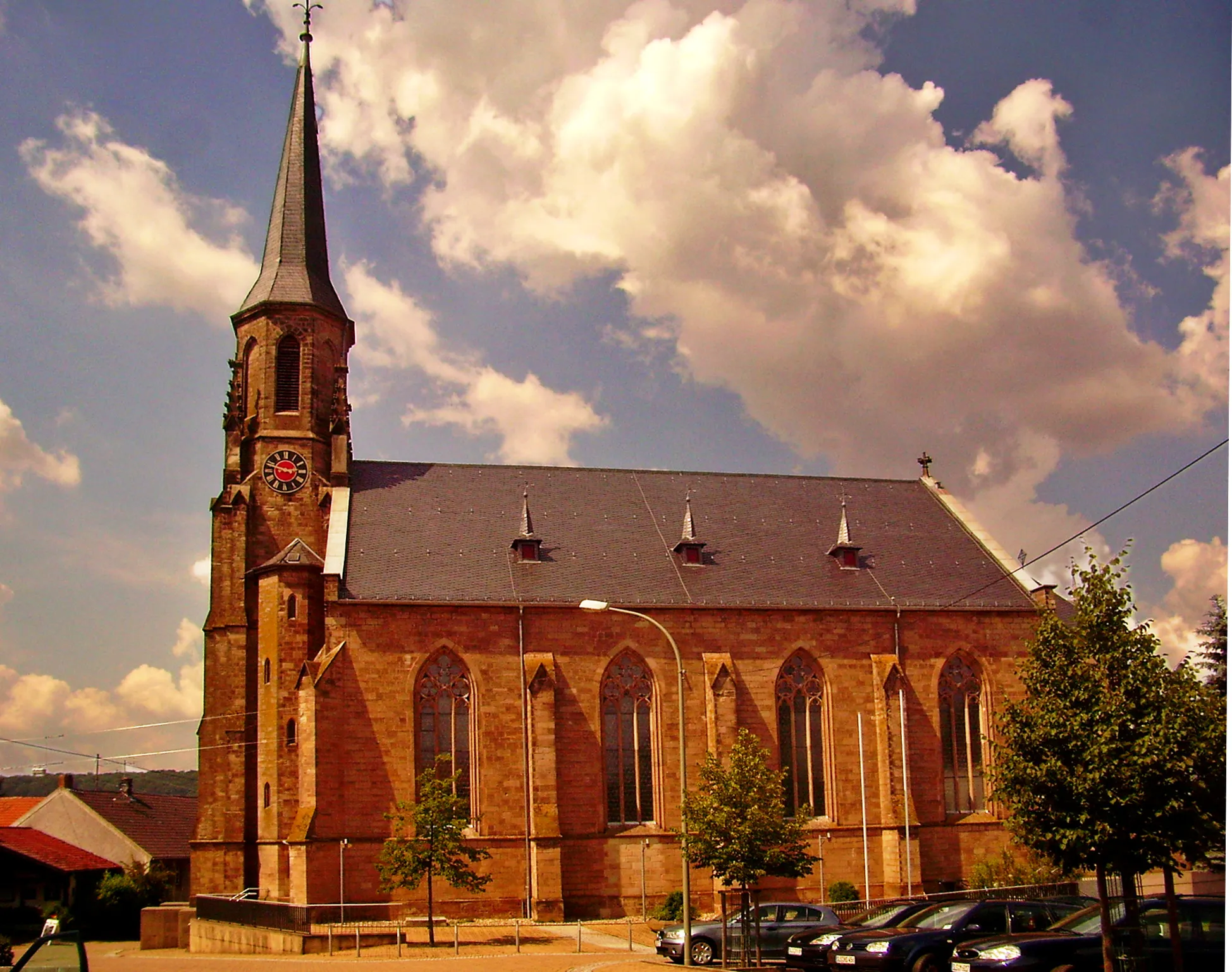 Photo showing: Kirche Reisbach