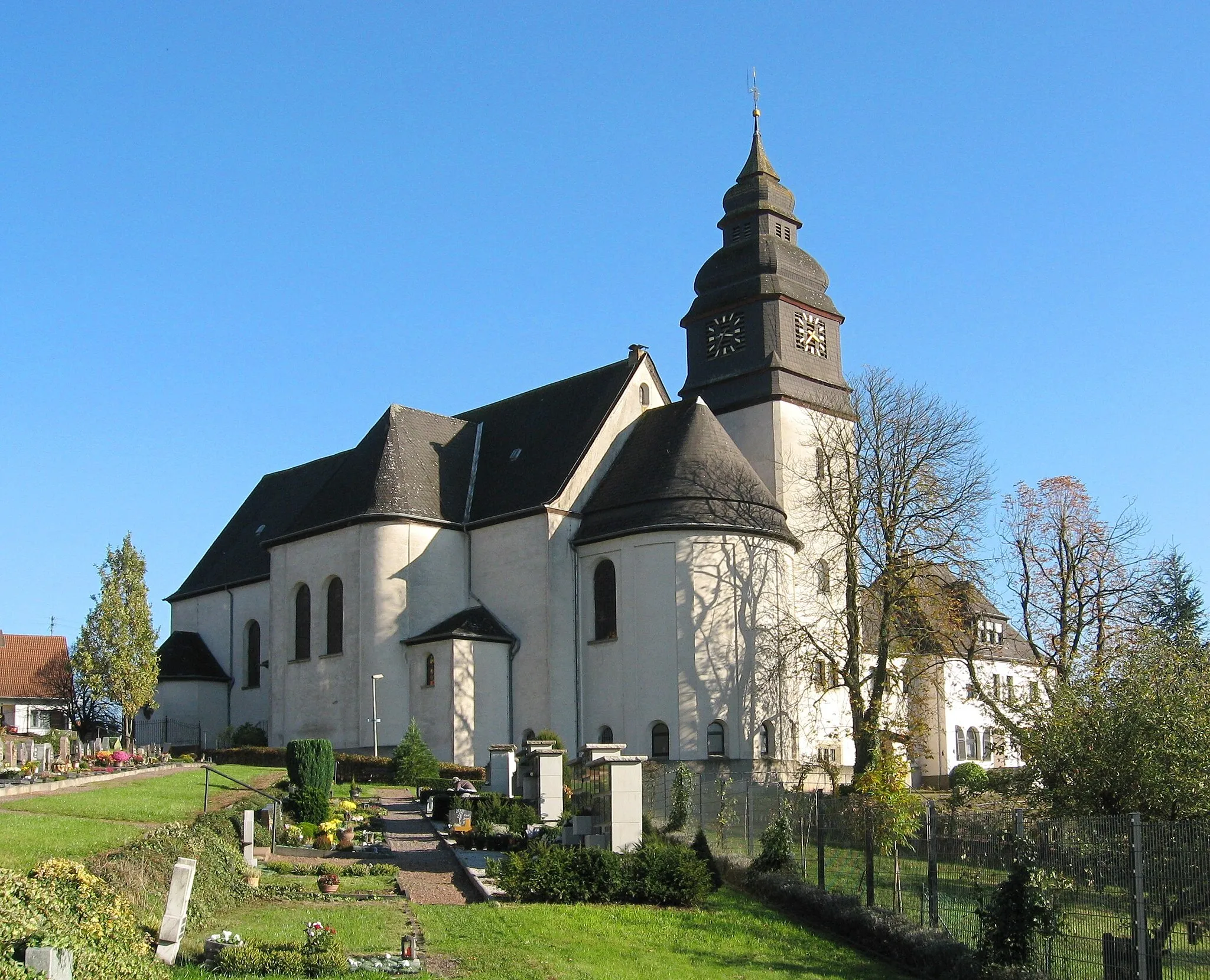 Photo showing: kath. Kirche in Piesbach