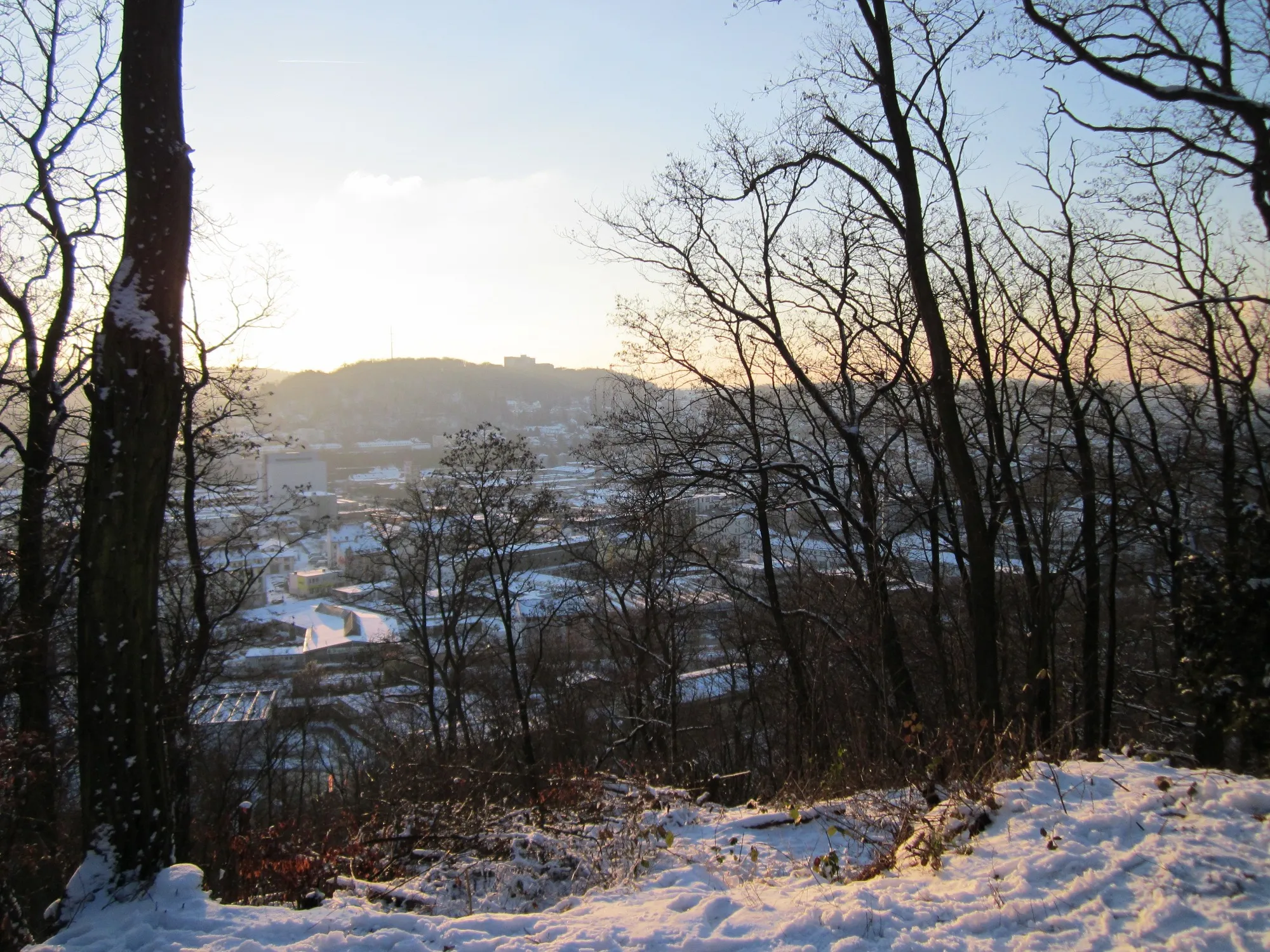 Photo showing: Blick vom Kaninchenberg auf Saarbrücken