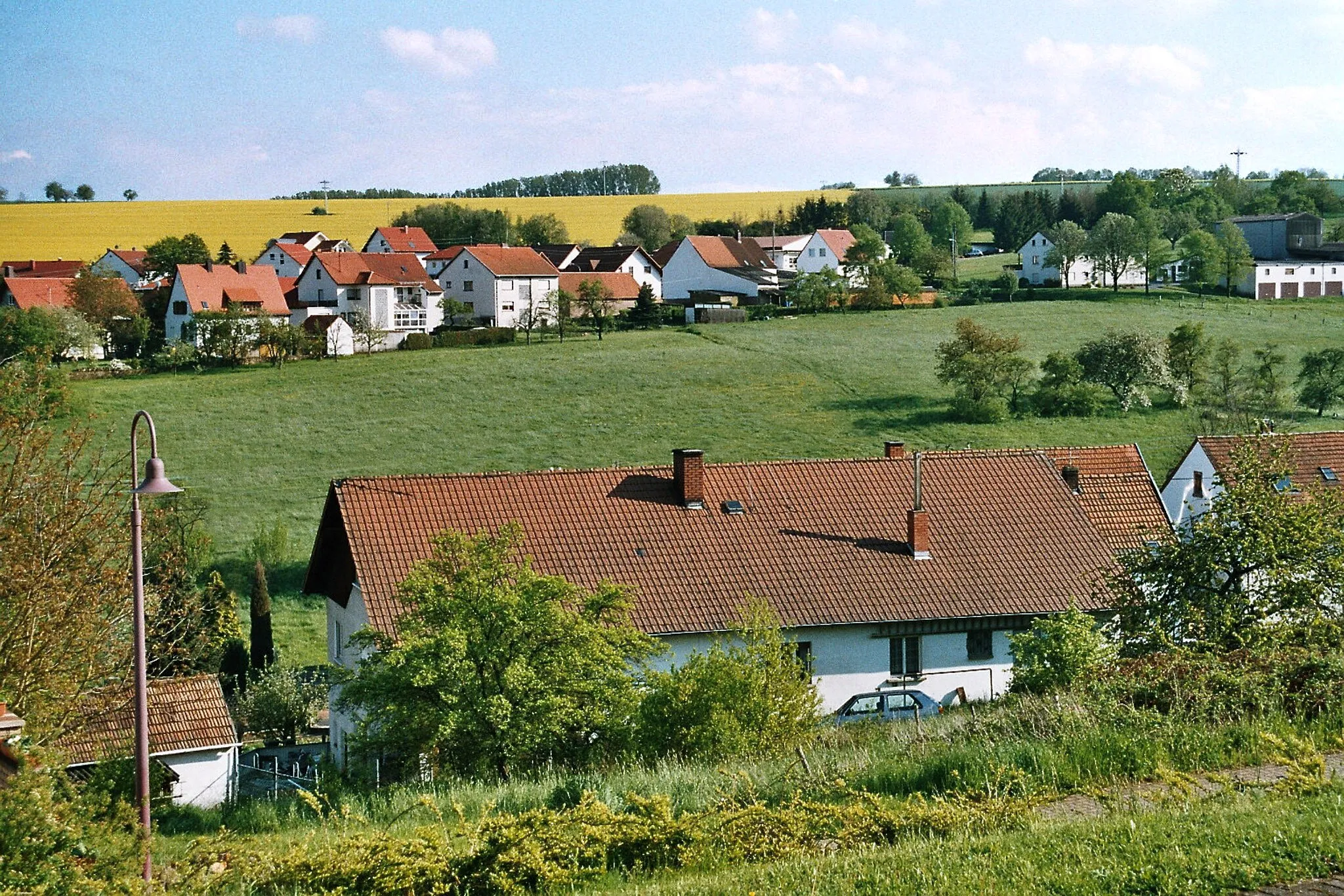 Photo showing: Krottelbach, villagescape