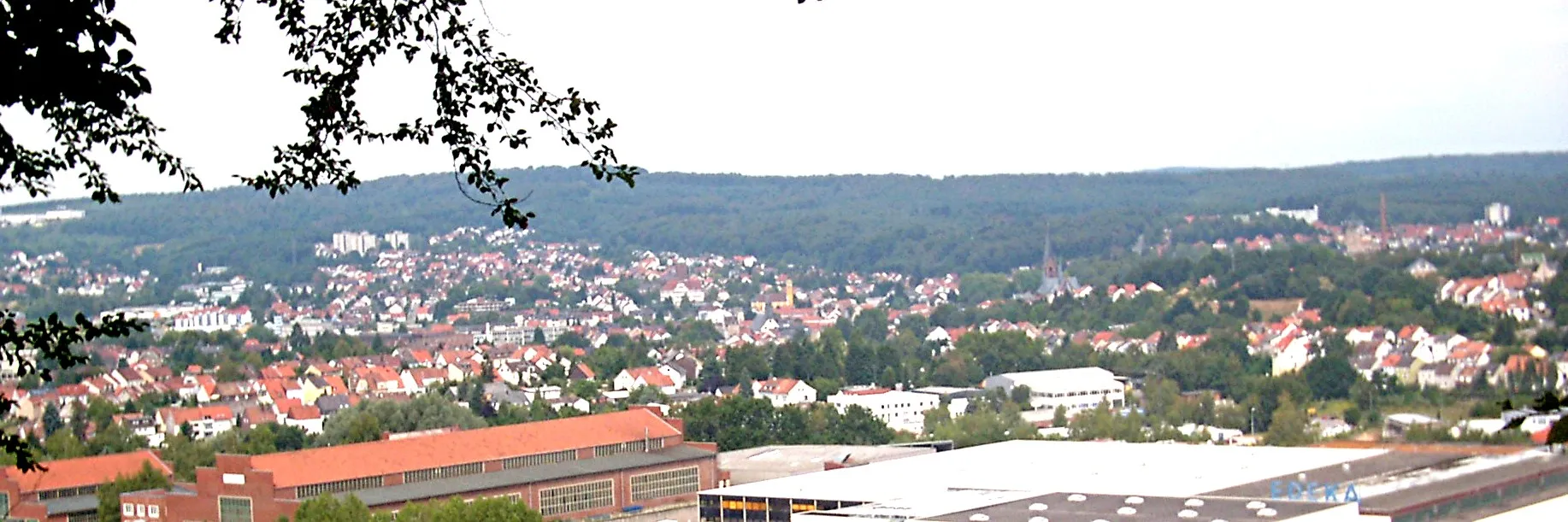 Photo showing: Blick über St. Ingbert