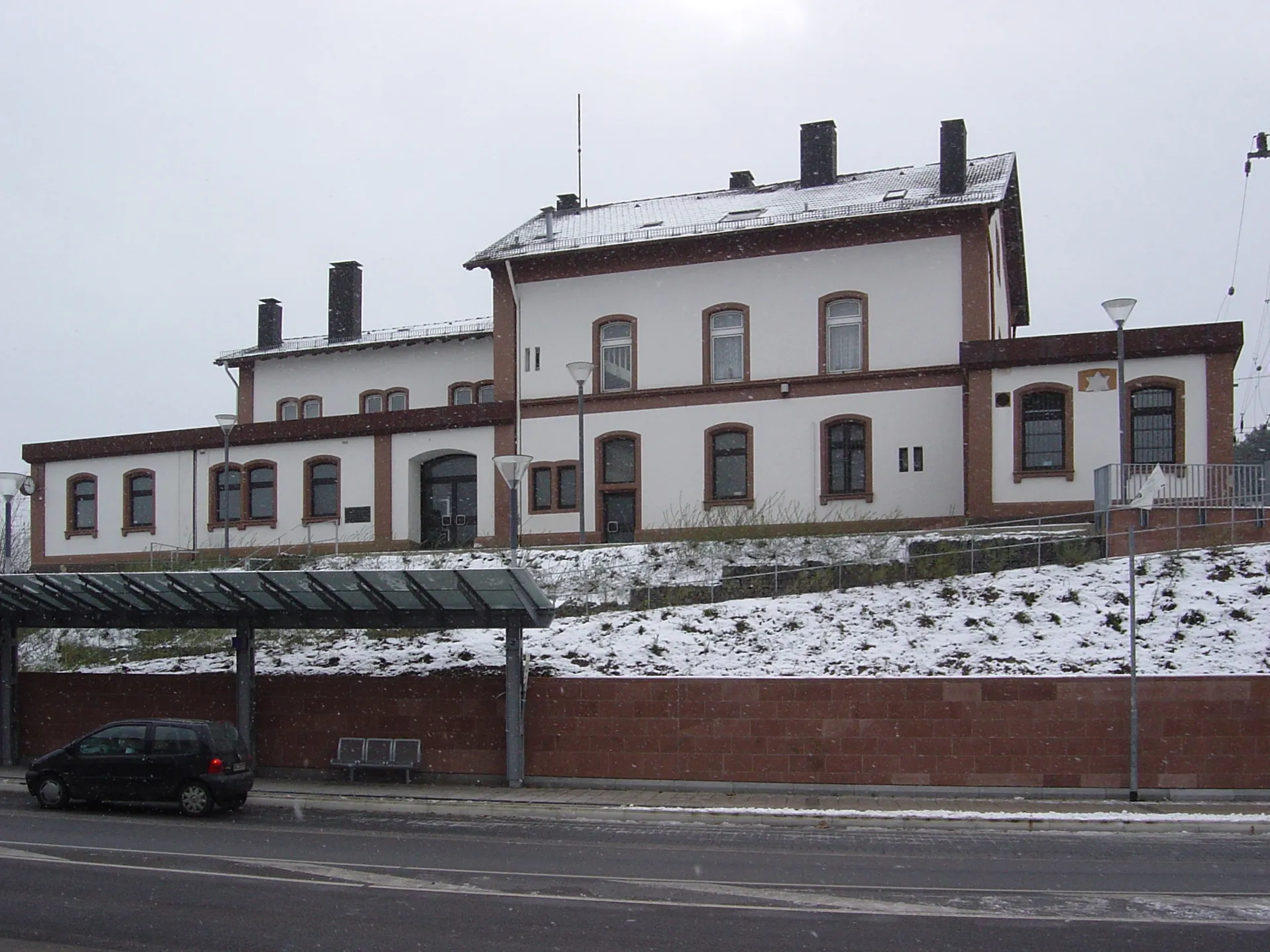 Photo showing: Bexbach station, Germany