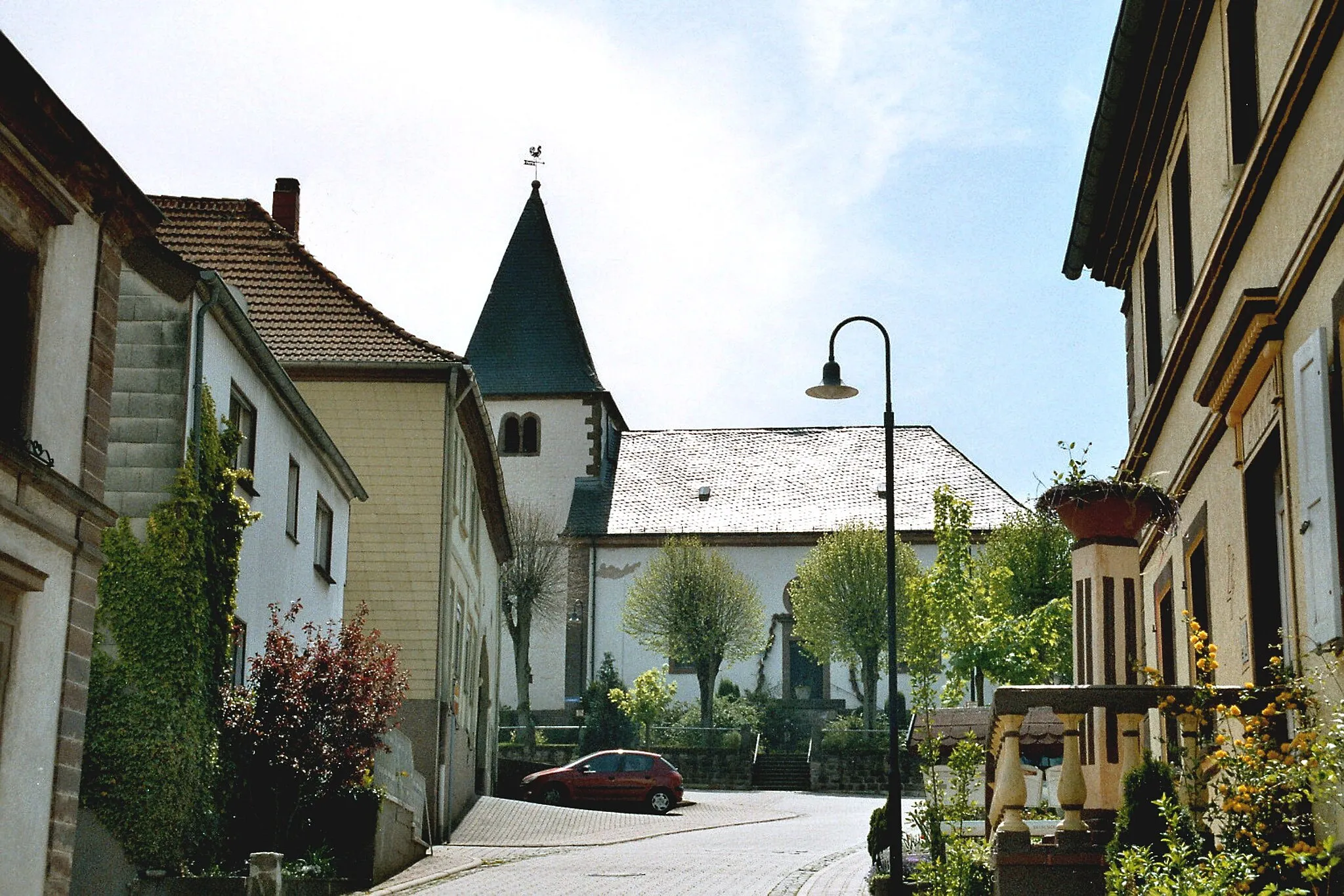 Photo showing: Breitenbach (Pfalz), the Protestant church