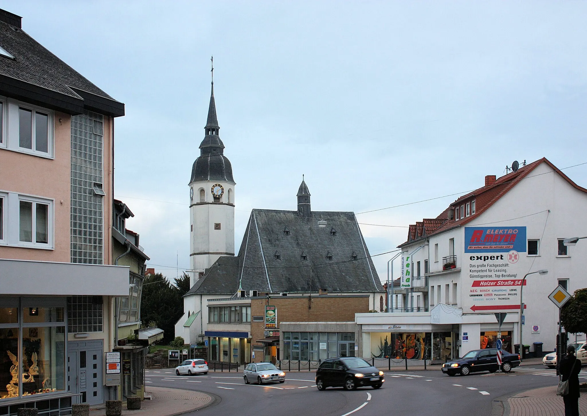 Photo showing: Heusweiler, the Protestant church