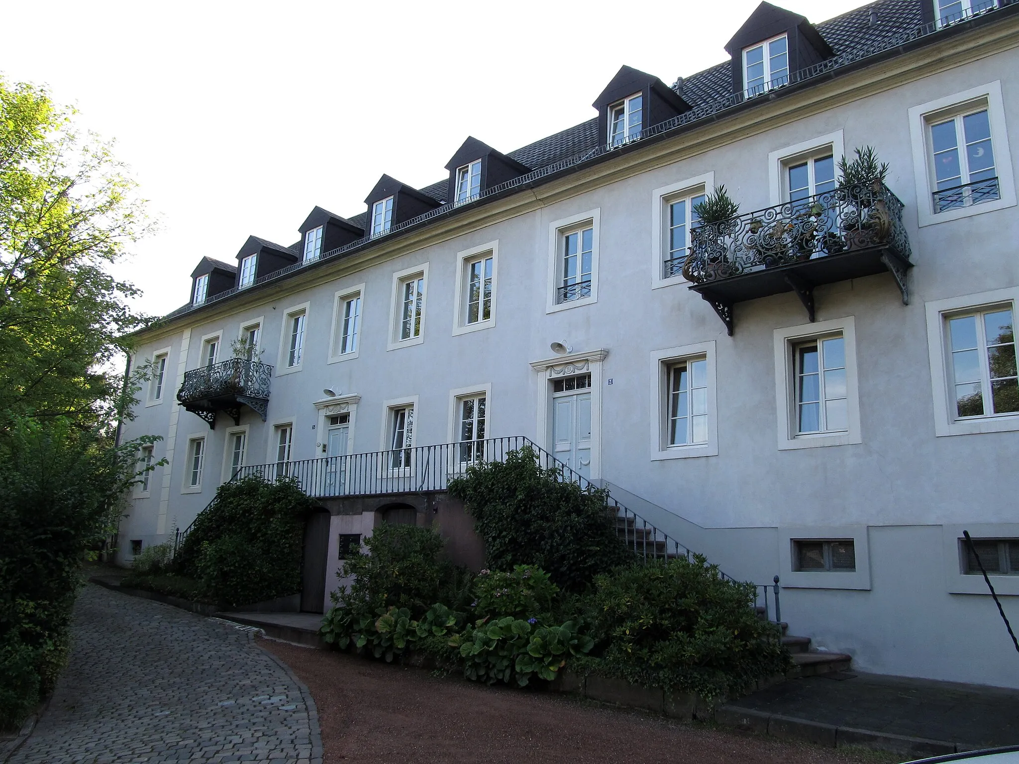 Photo showing: Ehemaliges Herrenhaus Appolt in Sulzbach, Saarland