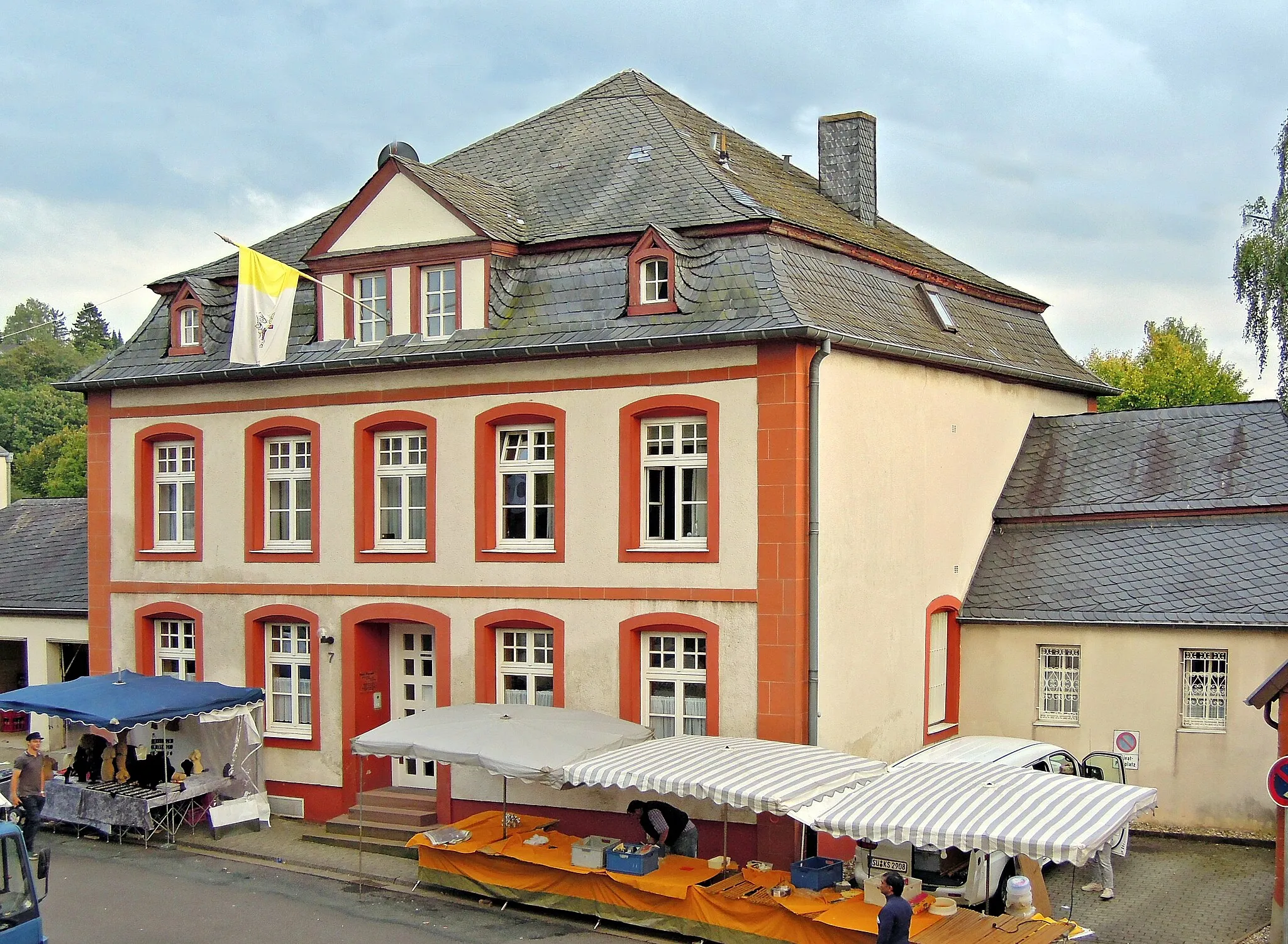 Photo showing: Pfarrgasse 7, kath. Pfarrhaus, um 1770 (Einzeldenkmal)