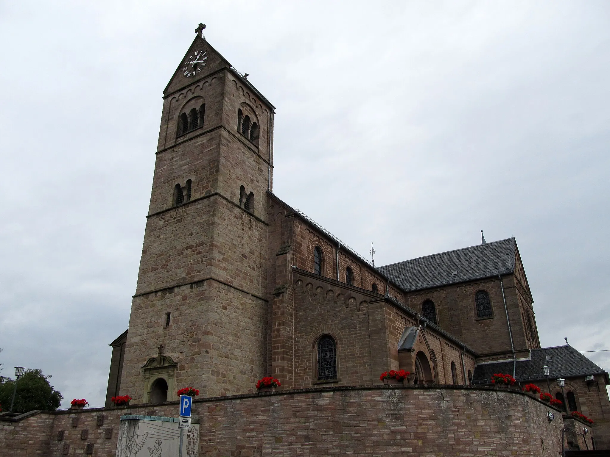 Photo showing: Die katholische Pfarrkirche St. Remigius in Bliesen, einem Stadtteil von St. Wendel, Saarland