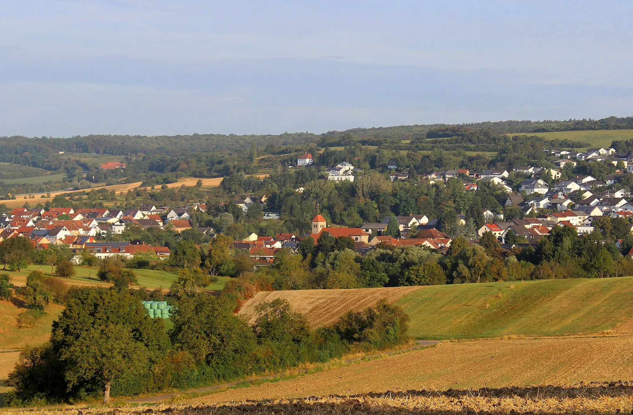 Photo showing: Ansicht von Bliesransbach, Gemeinde Kleinblittersdorf, Regionalverband Saarbrücken, Saarland