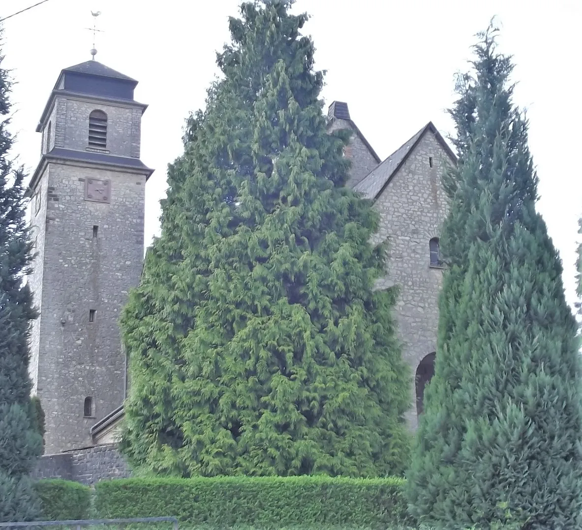 Photo showing: Exterior of the roman catholic church in Borg, Saarland, Germany