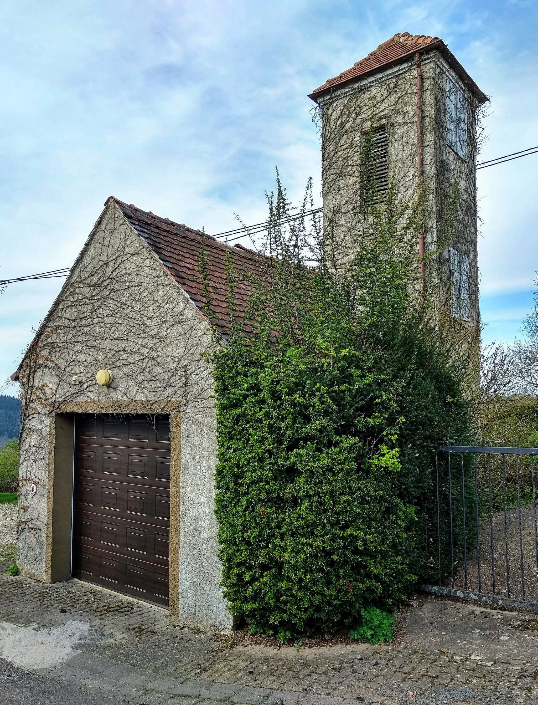 Photo showing: Feuerwehrhaus Oberlimberg