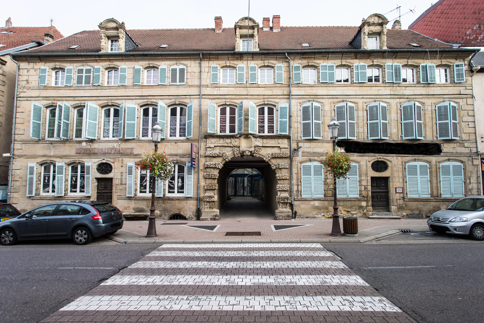 Photo showing: Hôtel sis Hotel 36-38 rue Hirschauer à Saint-Avold