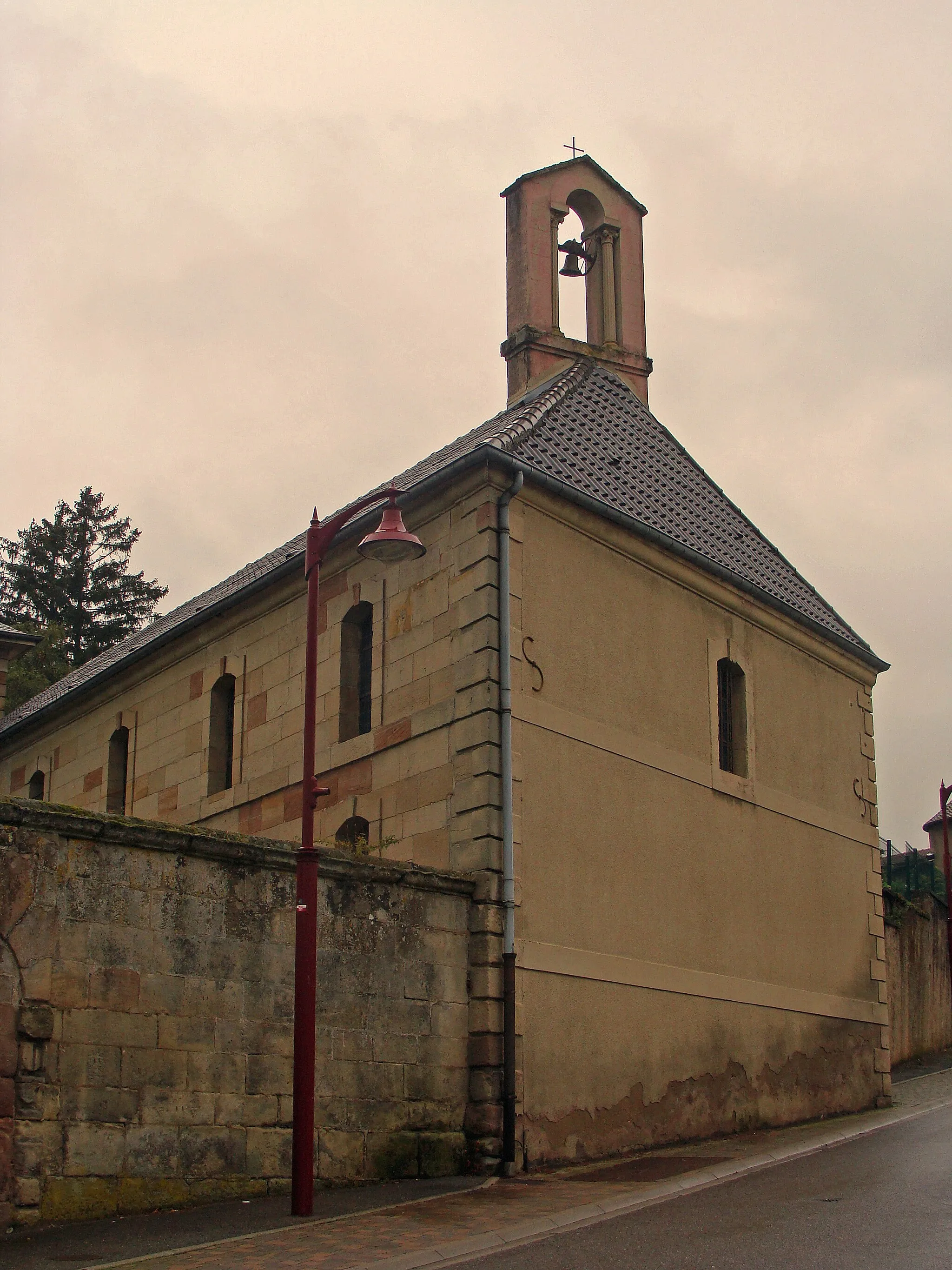 Photo showing: Abbaye Saint-Martin-des-Glandières, Vue de la chapelle.