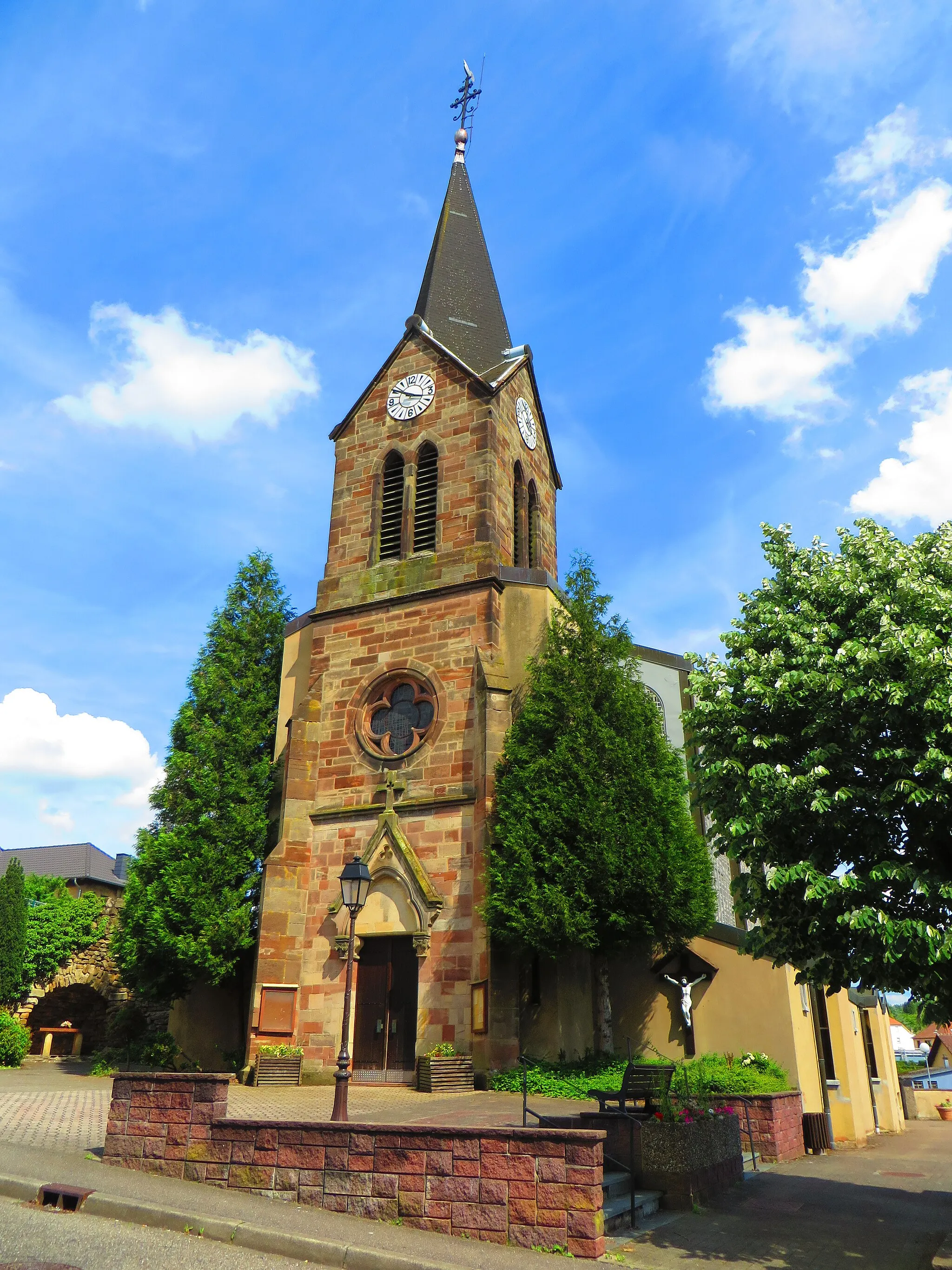 Photo showing: Schoeneck Église Saint-Joseph