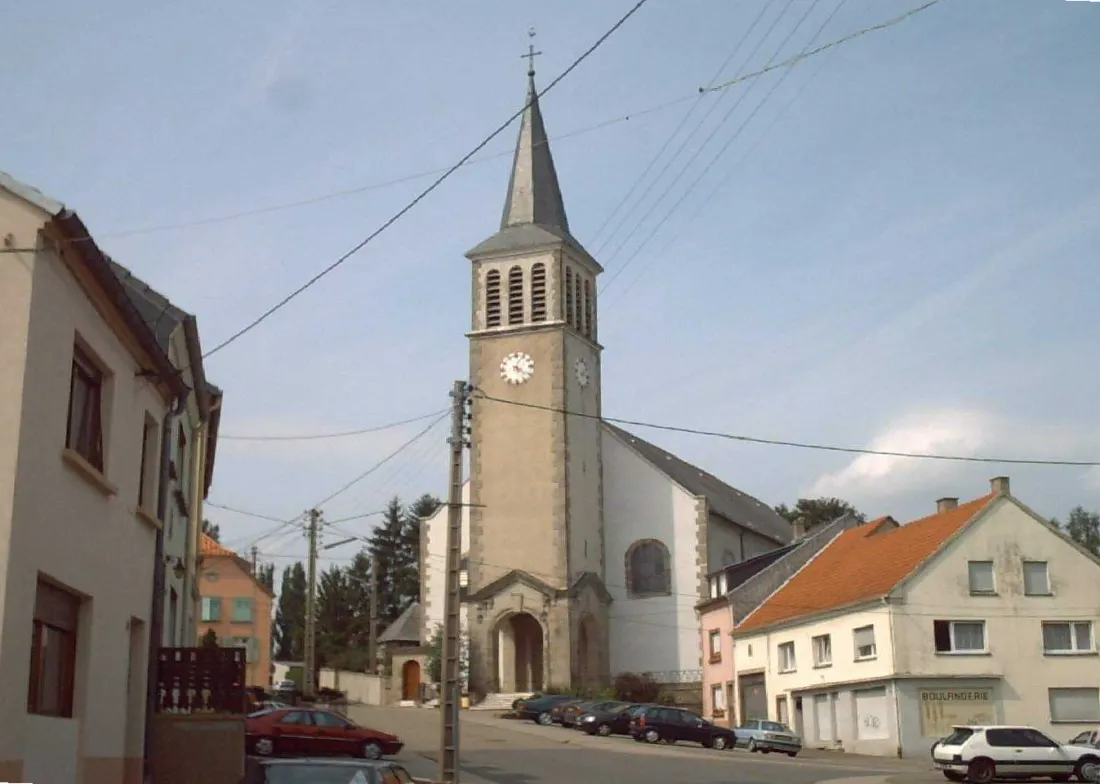 Photo showing: Grosbliederstroff (Moselle), Kirche
