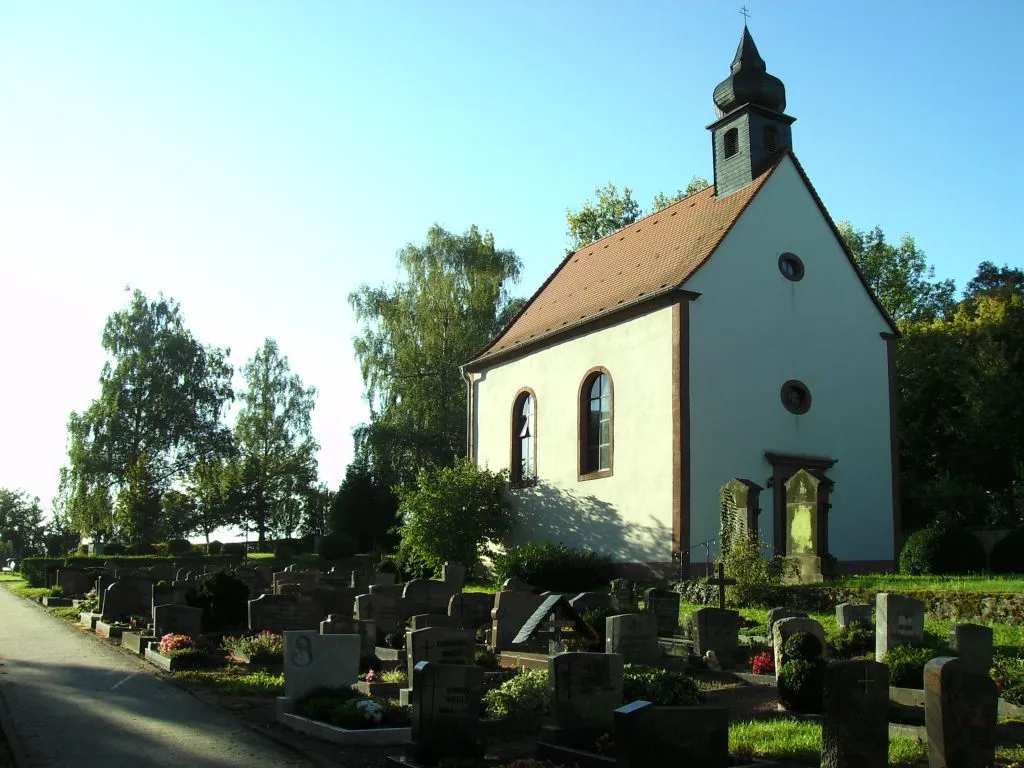 Photo showing: Medelsheim: Kreuzkapelle