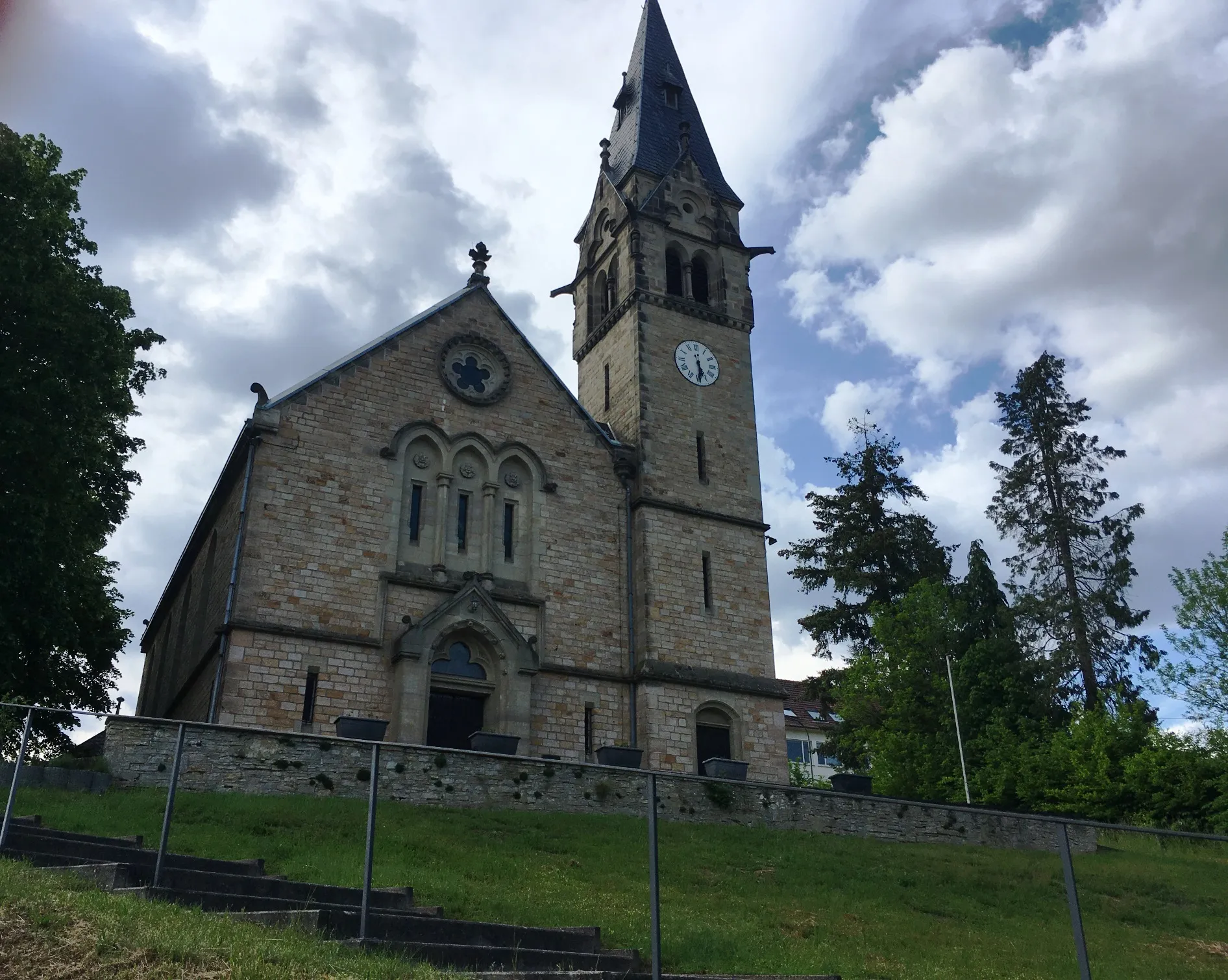Photo showing: Evangelische Kirche Karlsbrunn