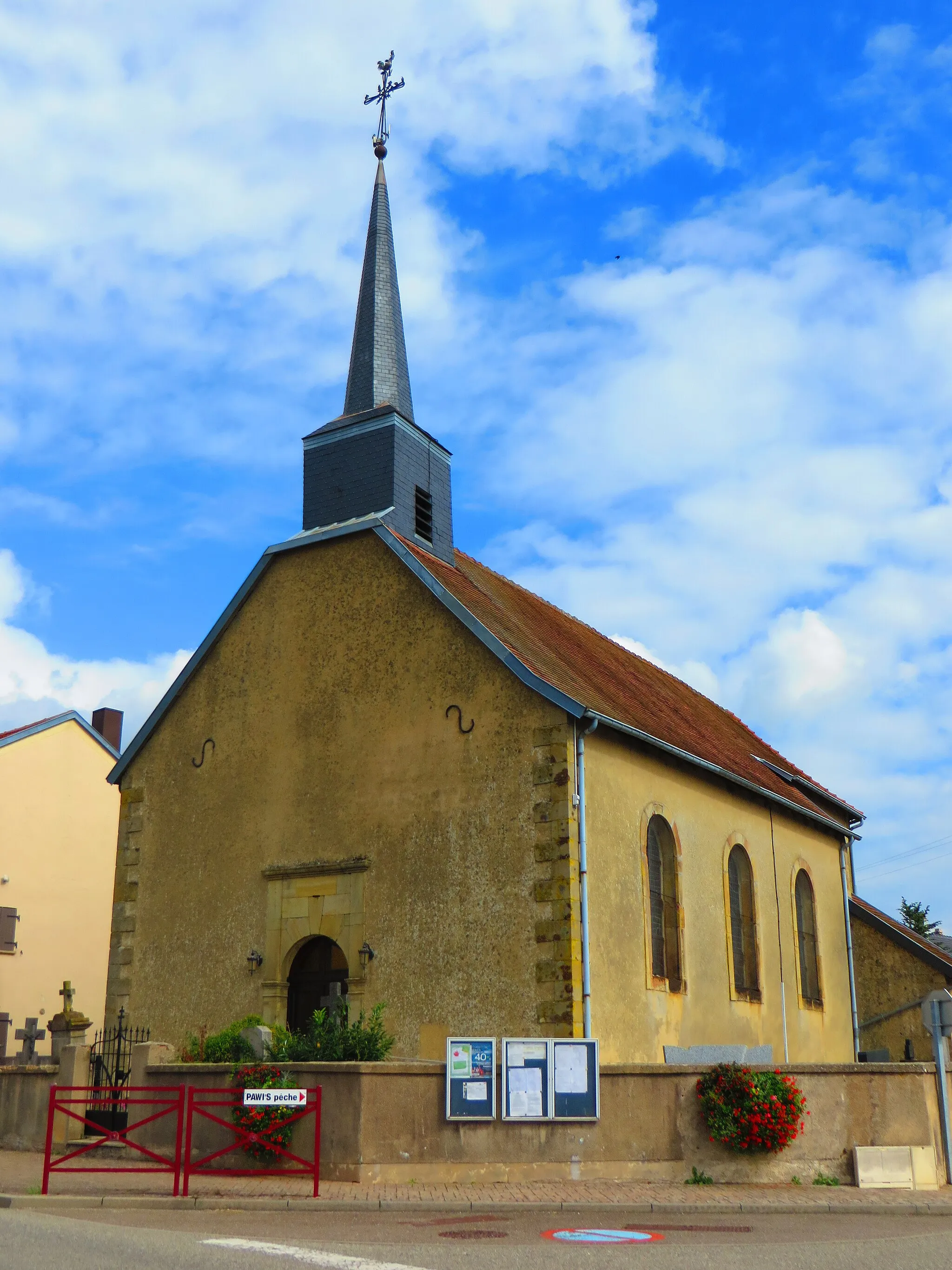 Photo showing: Barst l' Église Paroissiale Saint-Michel à Marienthal
