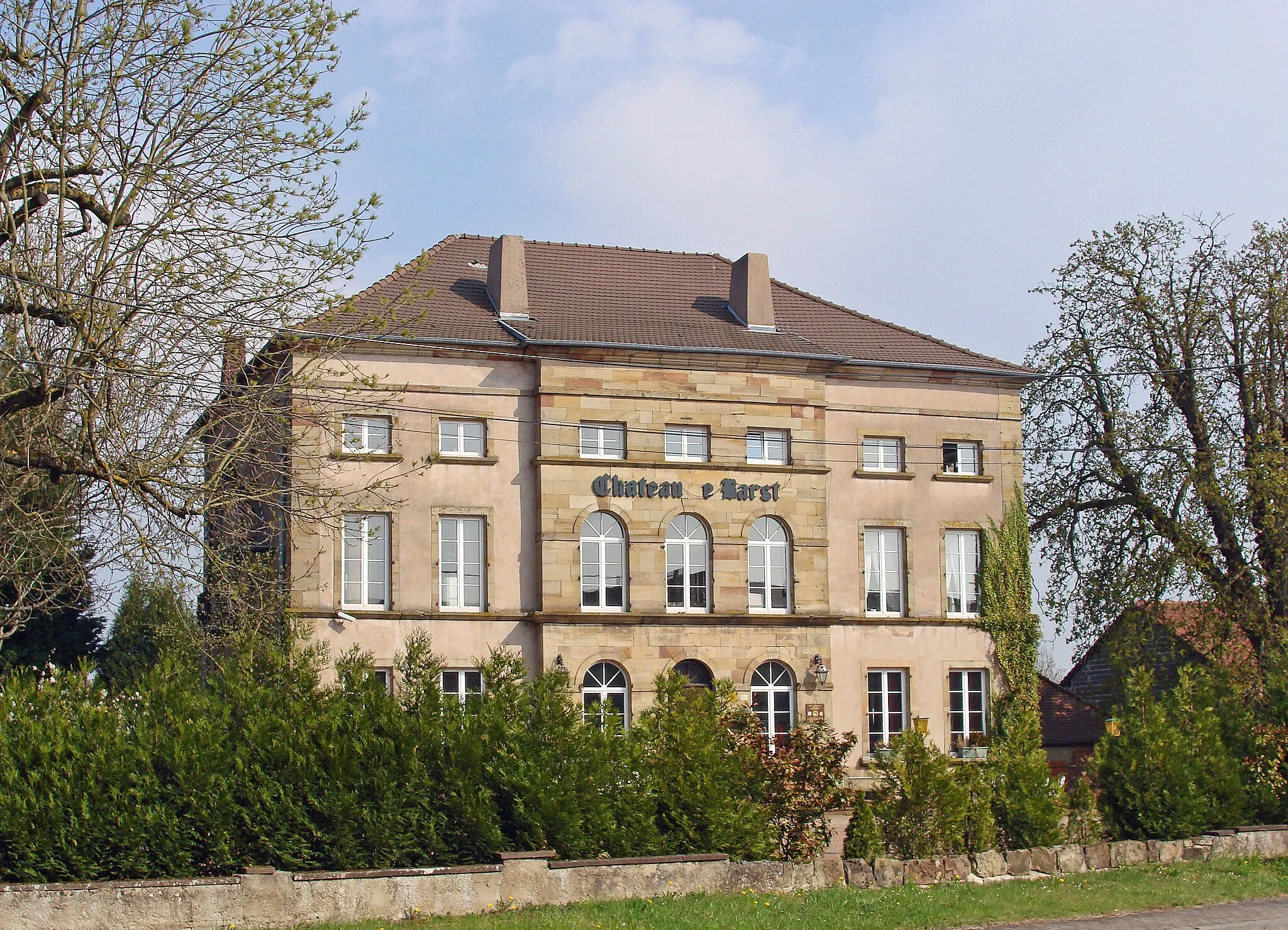 Photo showing: Château de Barst (Moselle)