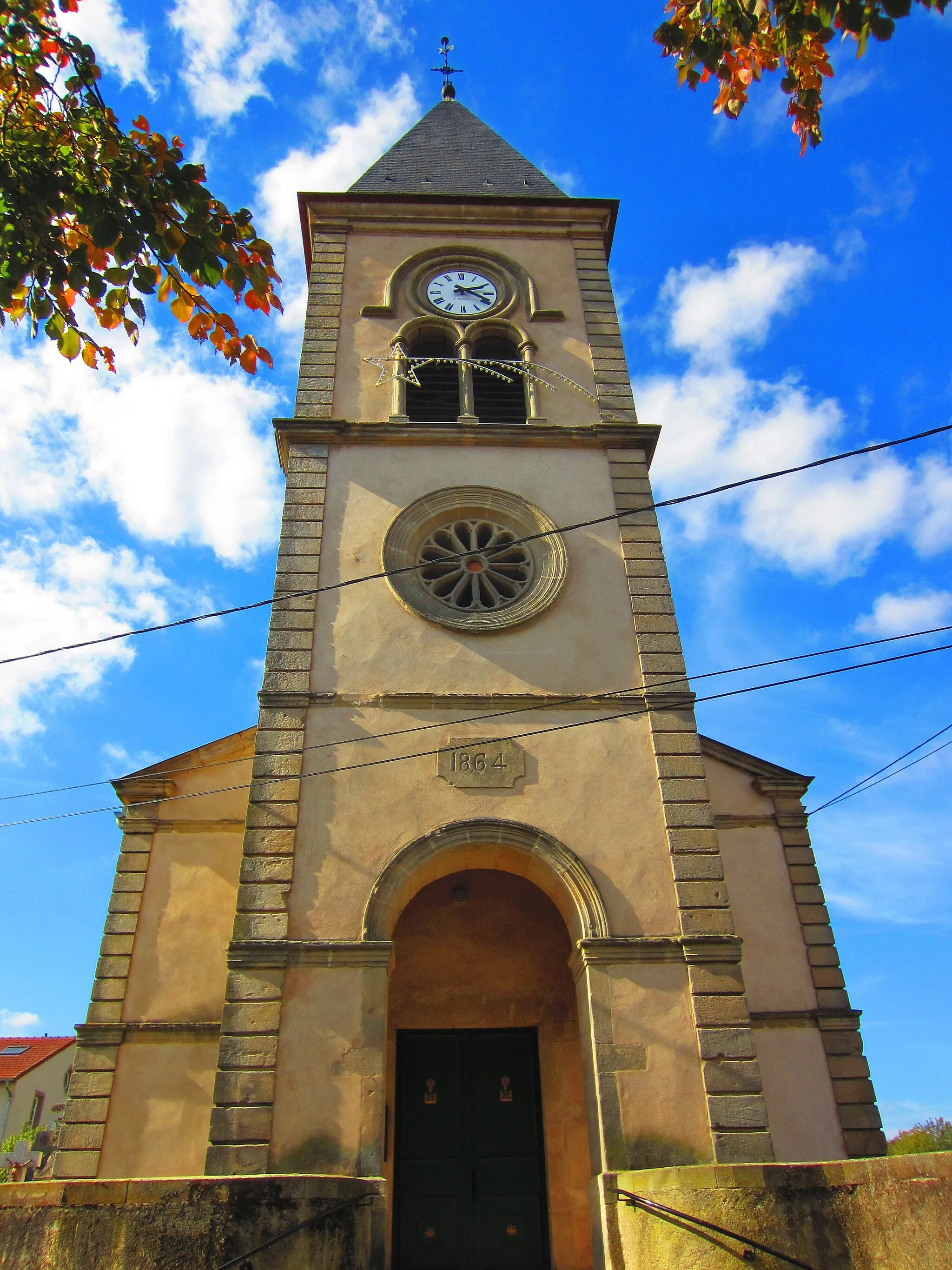 Photo showing: Bettange church