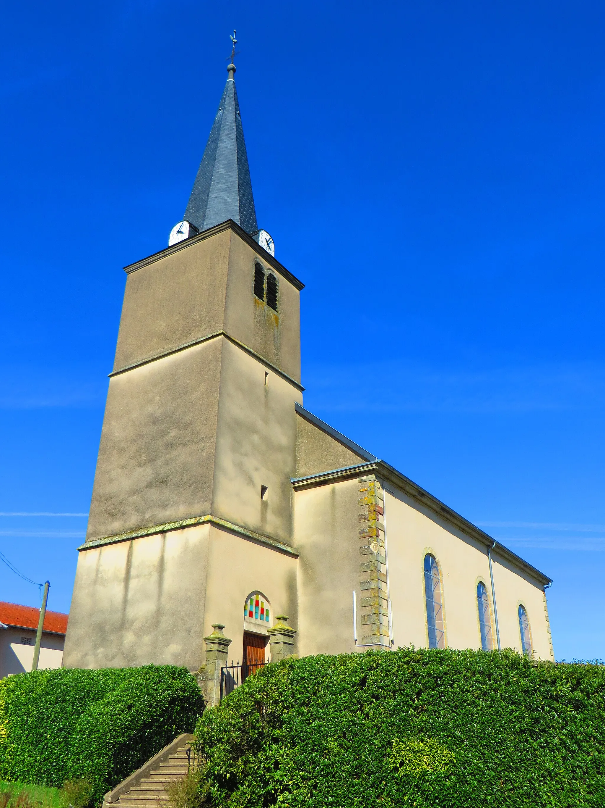 Photo showing: Freybouse Église Saint-Laurent