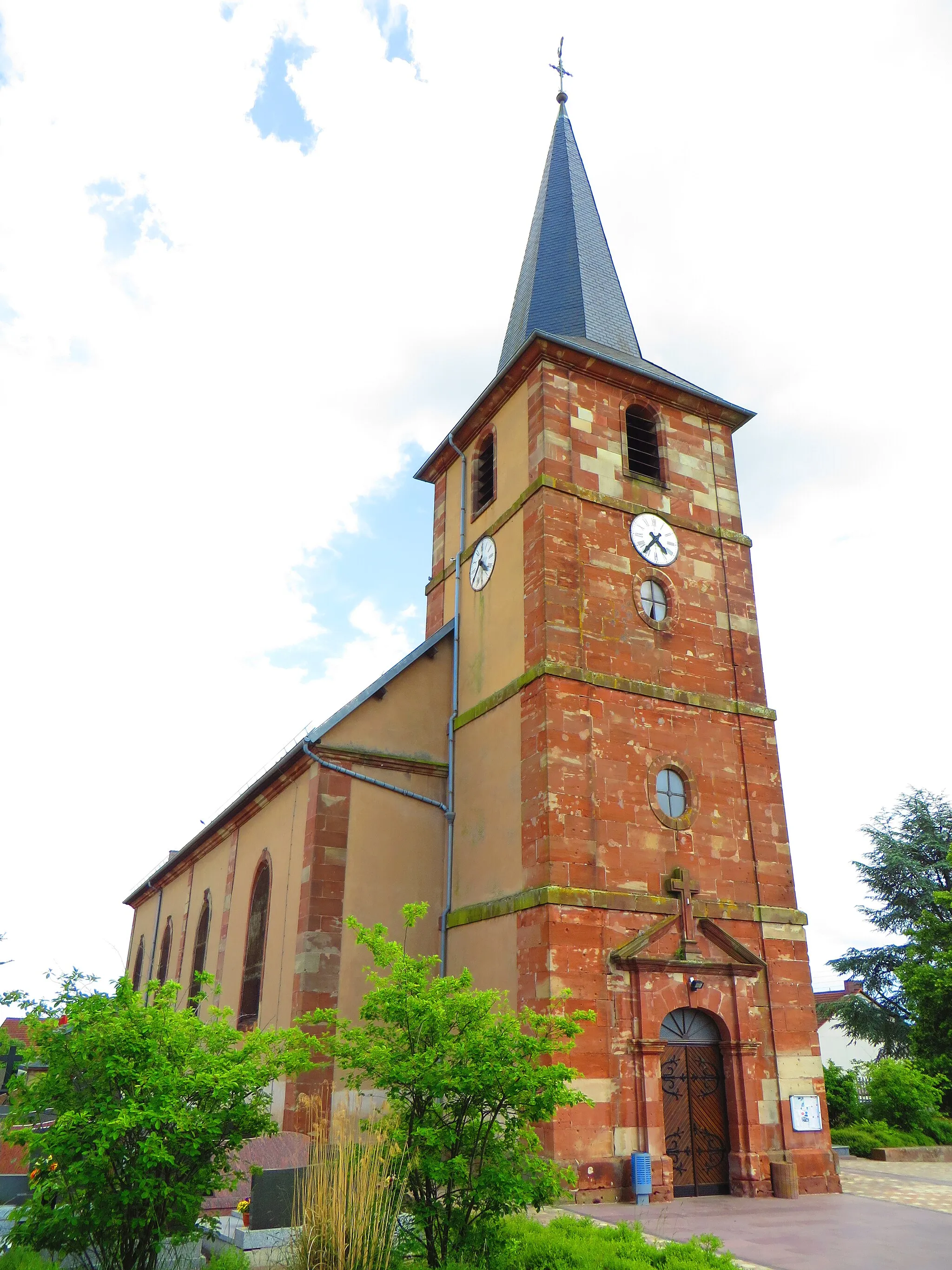 Photo showing: Kerbach Église Saint-Remi