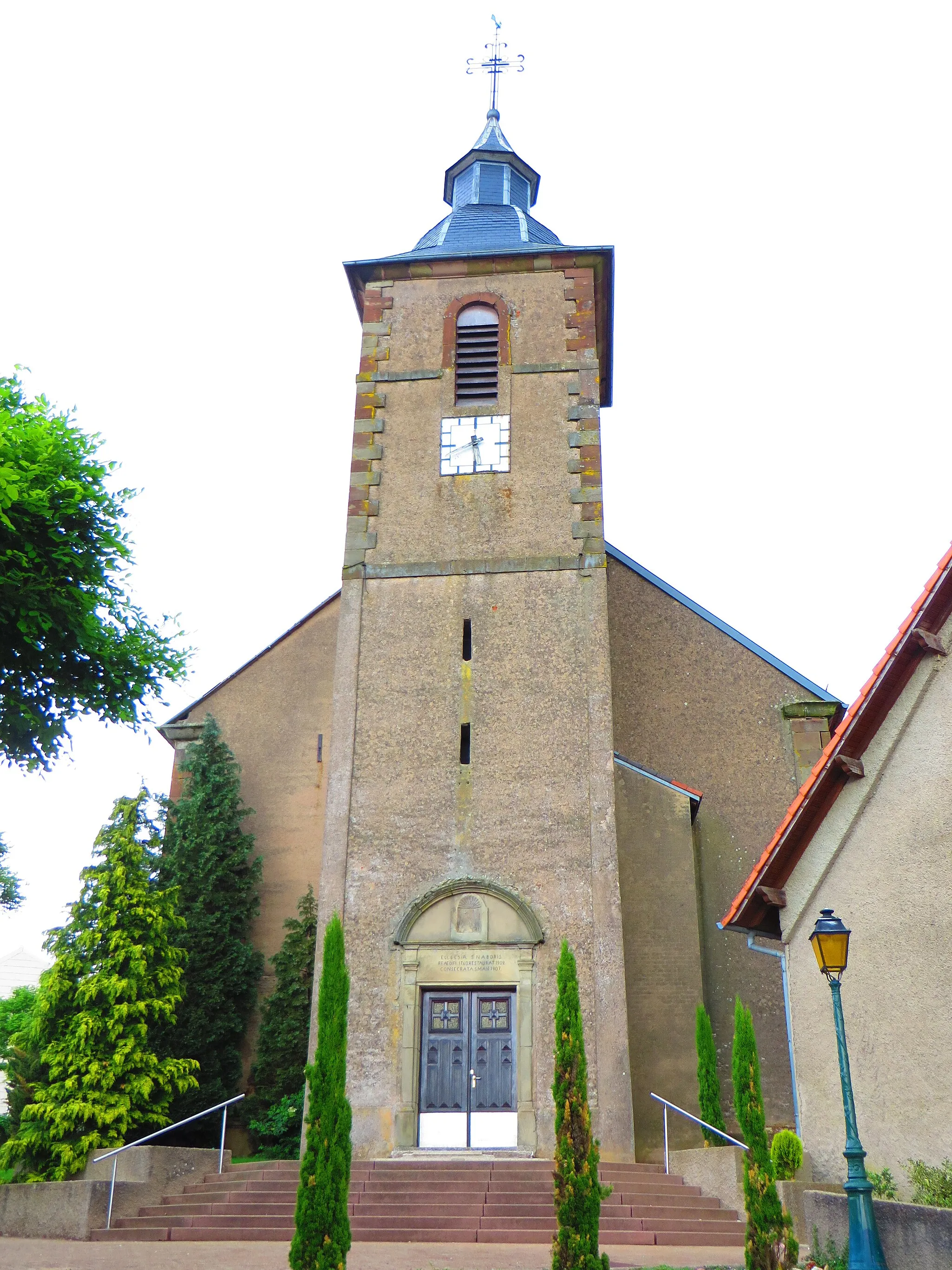 Photo showing: Nousseviller-Saint-Nabor Église Saint-Nabord