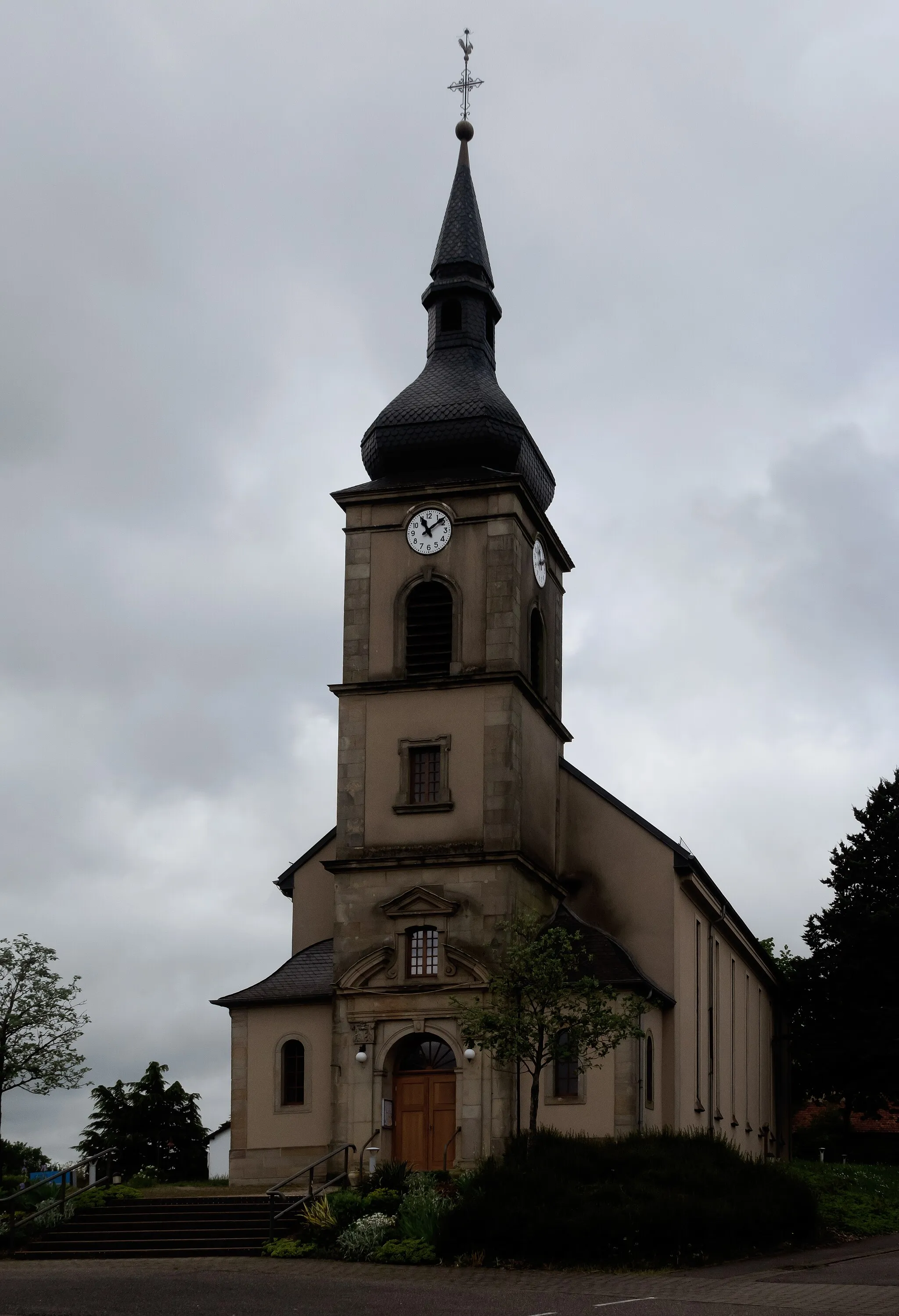 Photo showing: Rouhling, church: l'église Saint-Etienne