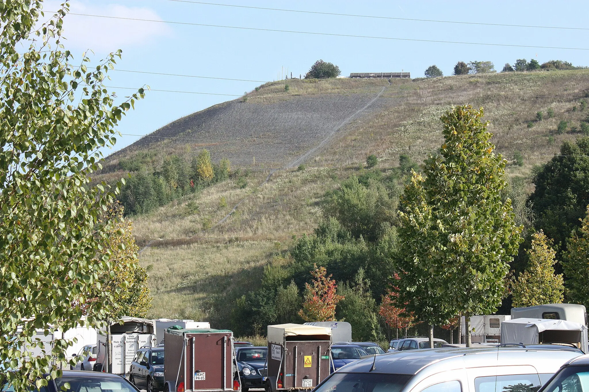 Photo showing: Schiffweiler, the heap Reden