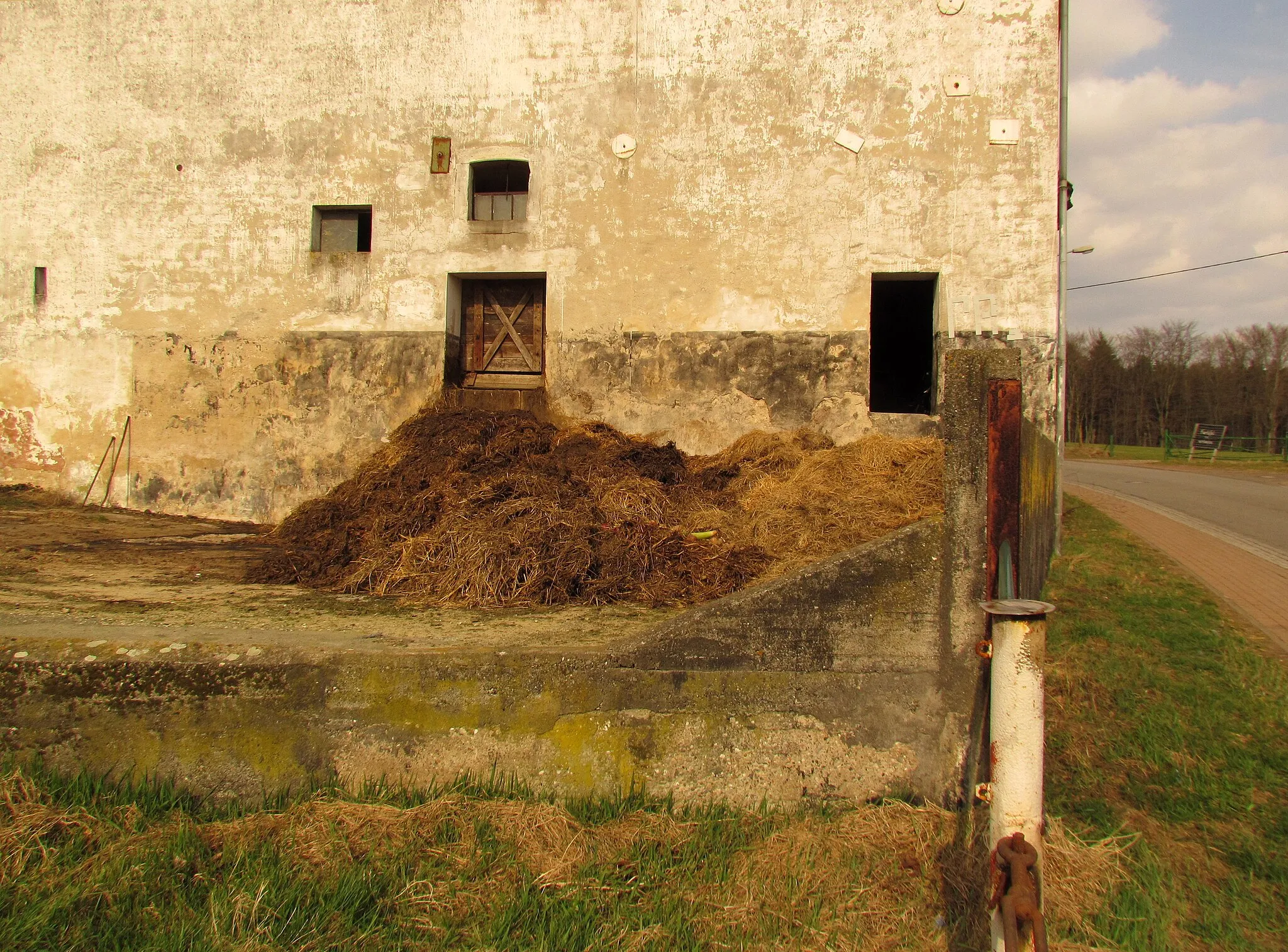 Photo showing: Bildinhalt: Misthaufen im Eschweilerhof
Aufnahmeort: Eschweilerhof, Deutschland