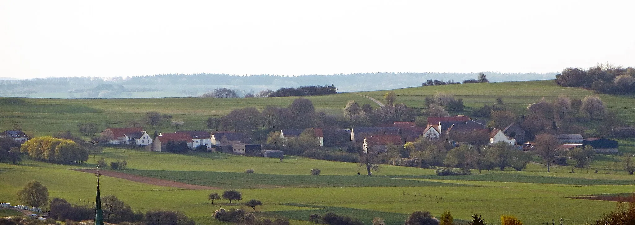 Photo showing: Blick auf Utweiler, Gemeinde Gersheim, Saarpfalz-Kreis, Saarland
