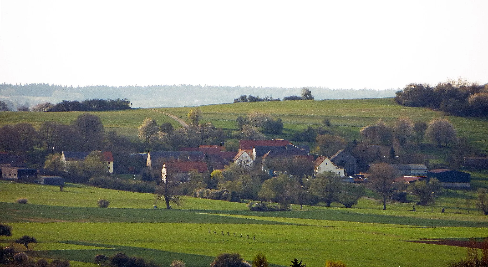 Photo showing: Blick auf Utweiler, Gemeinde Gersheim, Saarpfalz-Kreis, Saarland