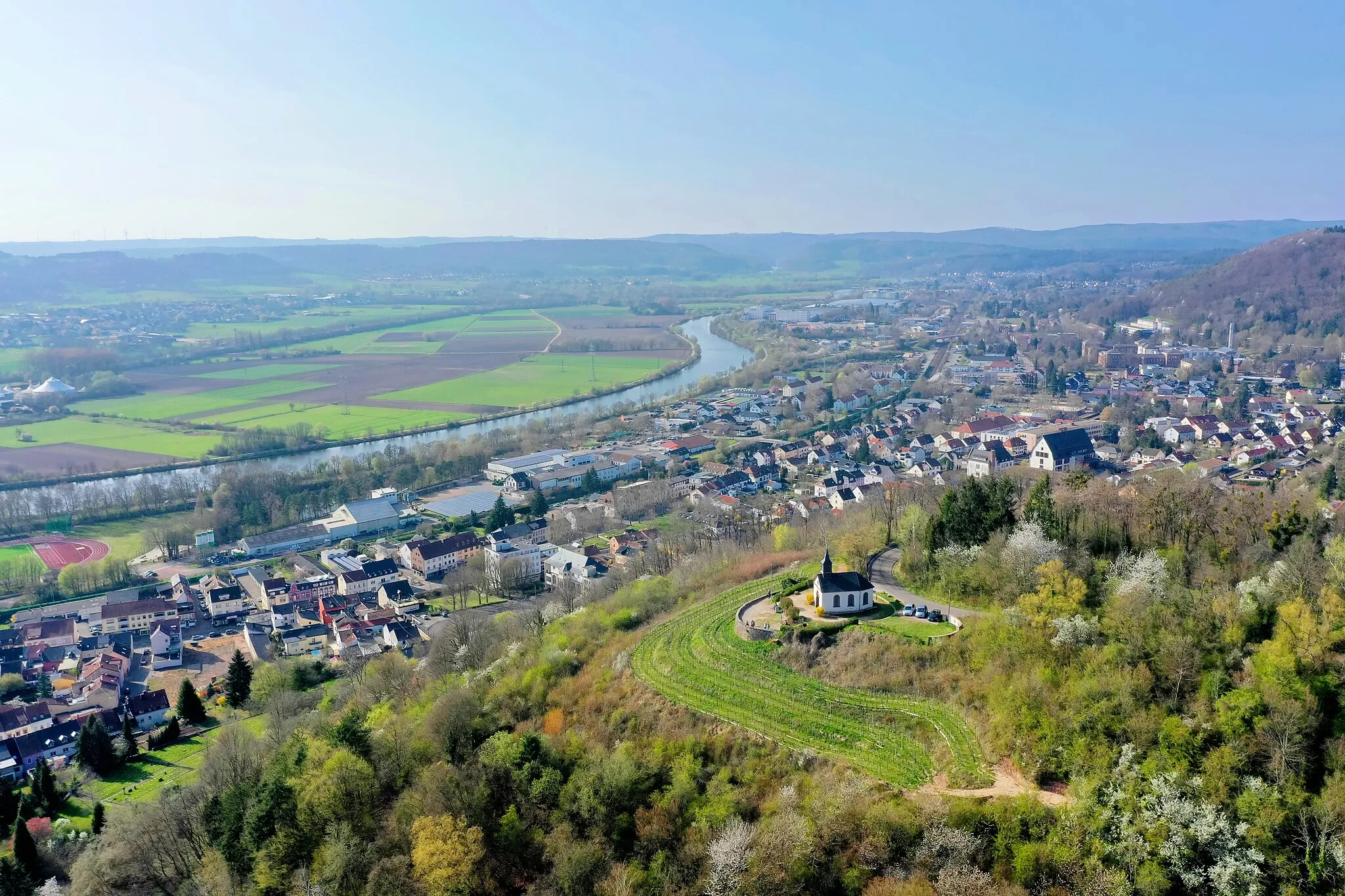 Photo showing: Kreuzbergkapelle auf dem Kreuzberg bei Merzig