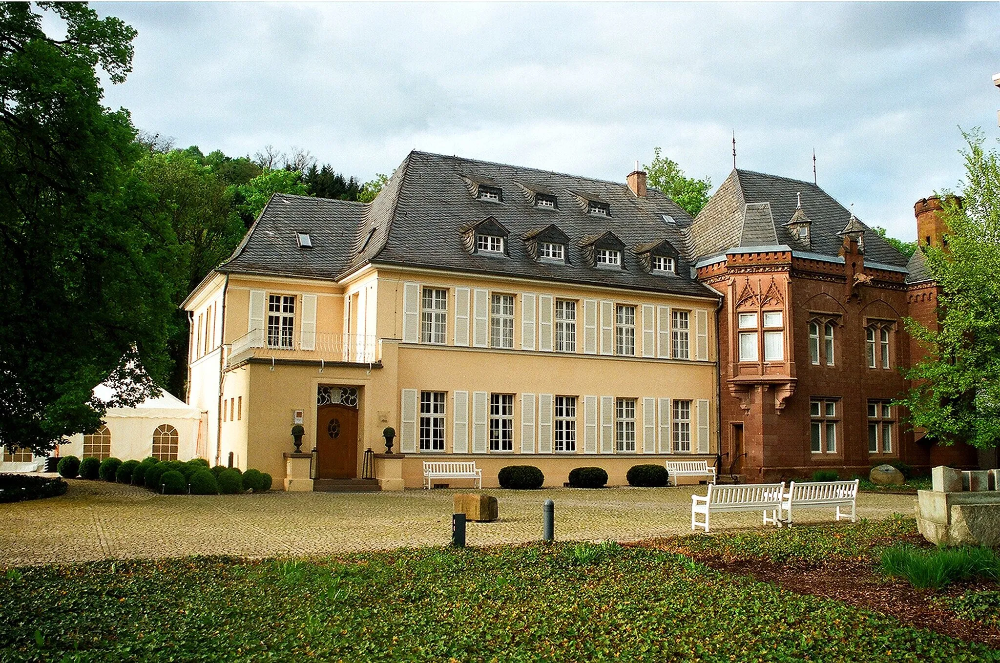 Photo showing: Merzig,  the château Fellenberg