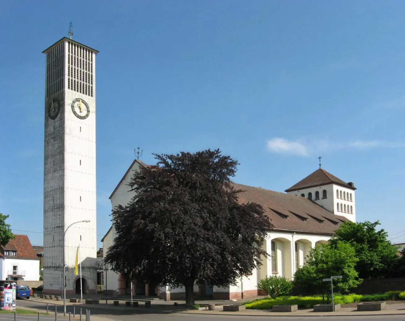 Photo showing: Kirche in Fraulautern