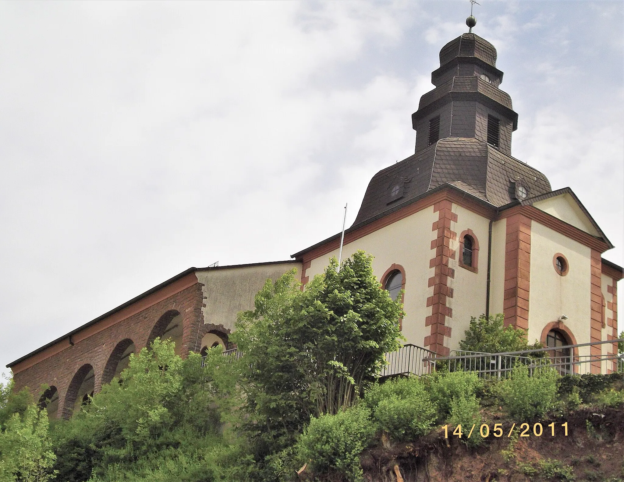 Photo showing: Exterior of the roman catholic church in Bardenbach, Saarland