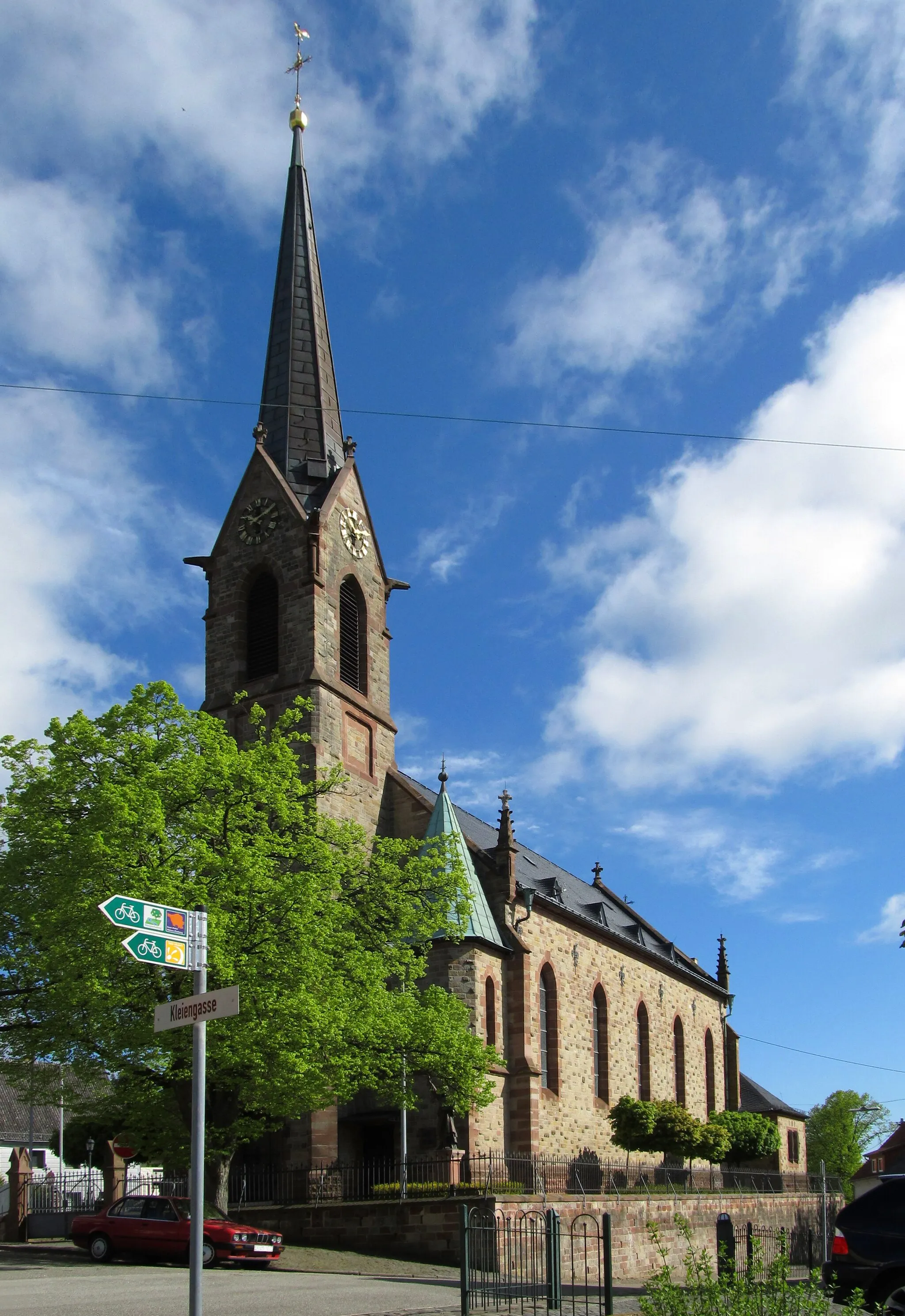 Photo showing: Pfarrkirche von Biesingen