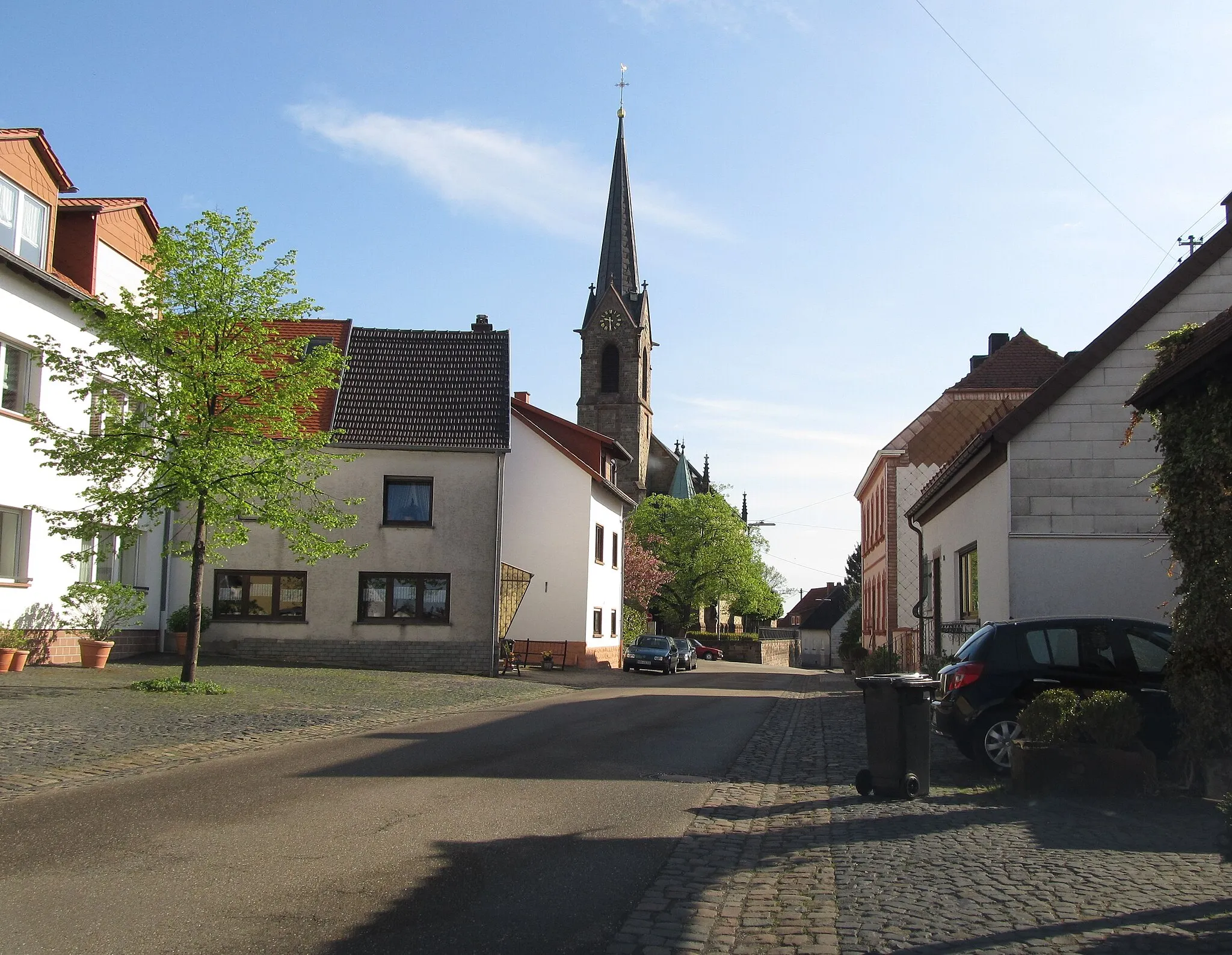 Photo showing: Biesingen Ortskern