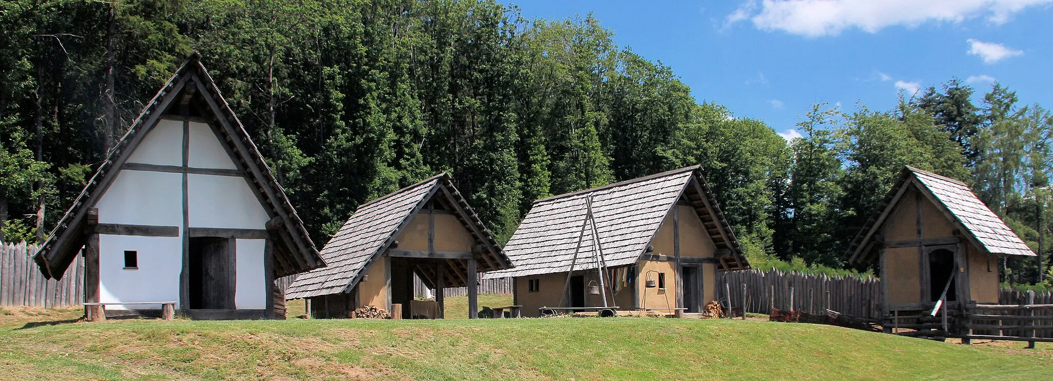 Photo showing: Keltendorf (musealer Nachbau) bei Otzenhausen