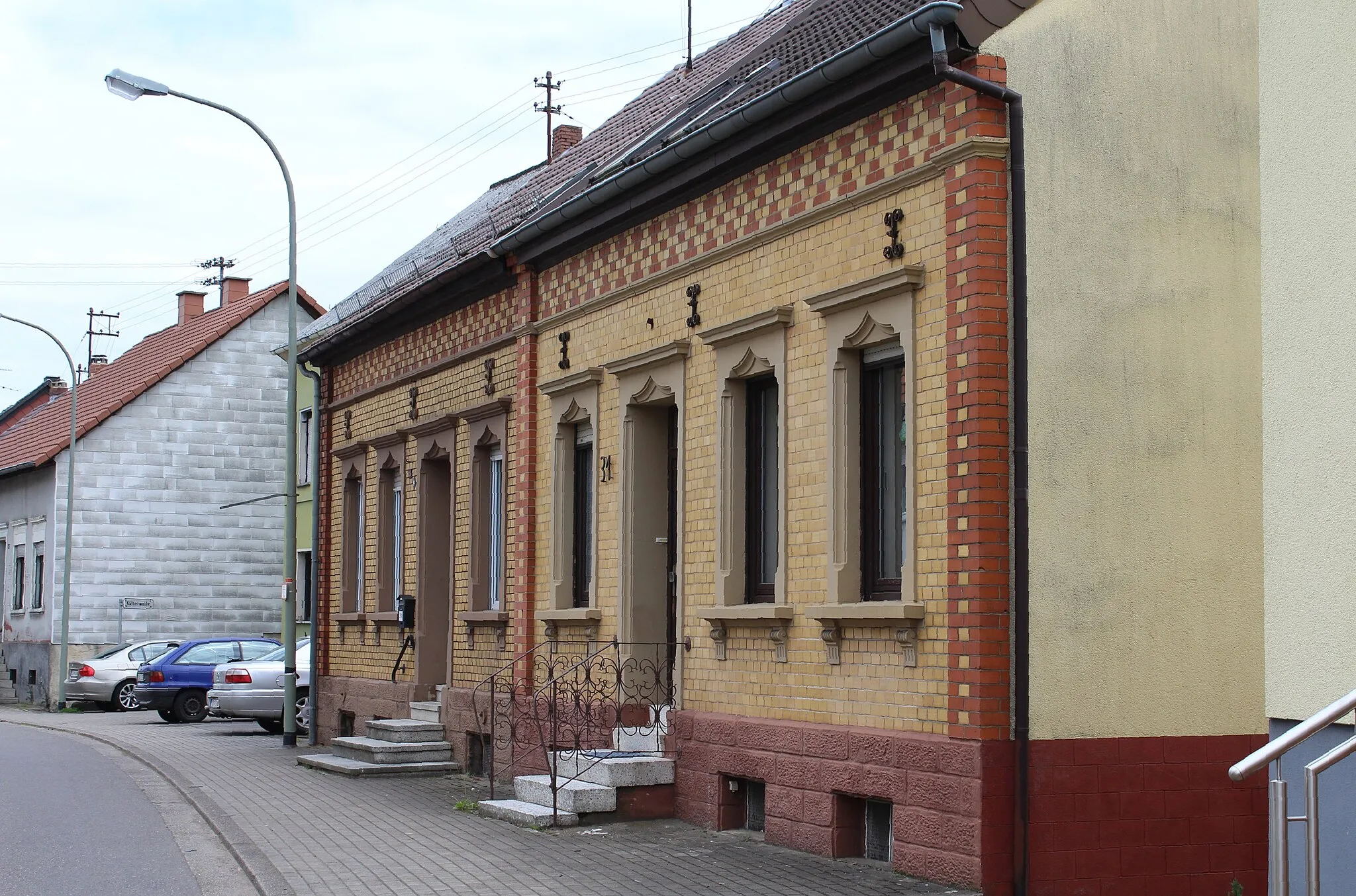 Photo showing: Quierschied, houses 29 and 31 Robert-Koch-Straße