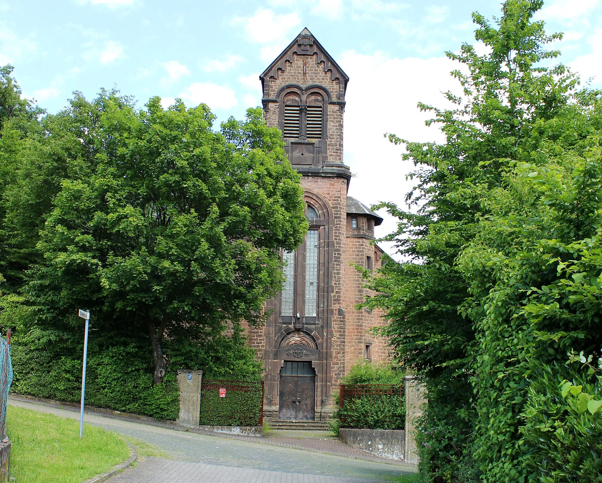 Photo showing: Kath. Kirche St. Ludwig, Maybach, Stadt Friedrichsthal, Saarland