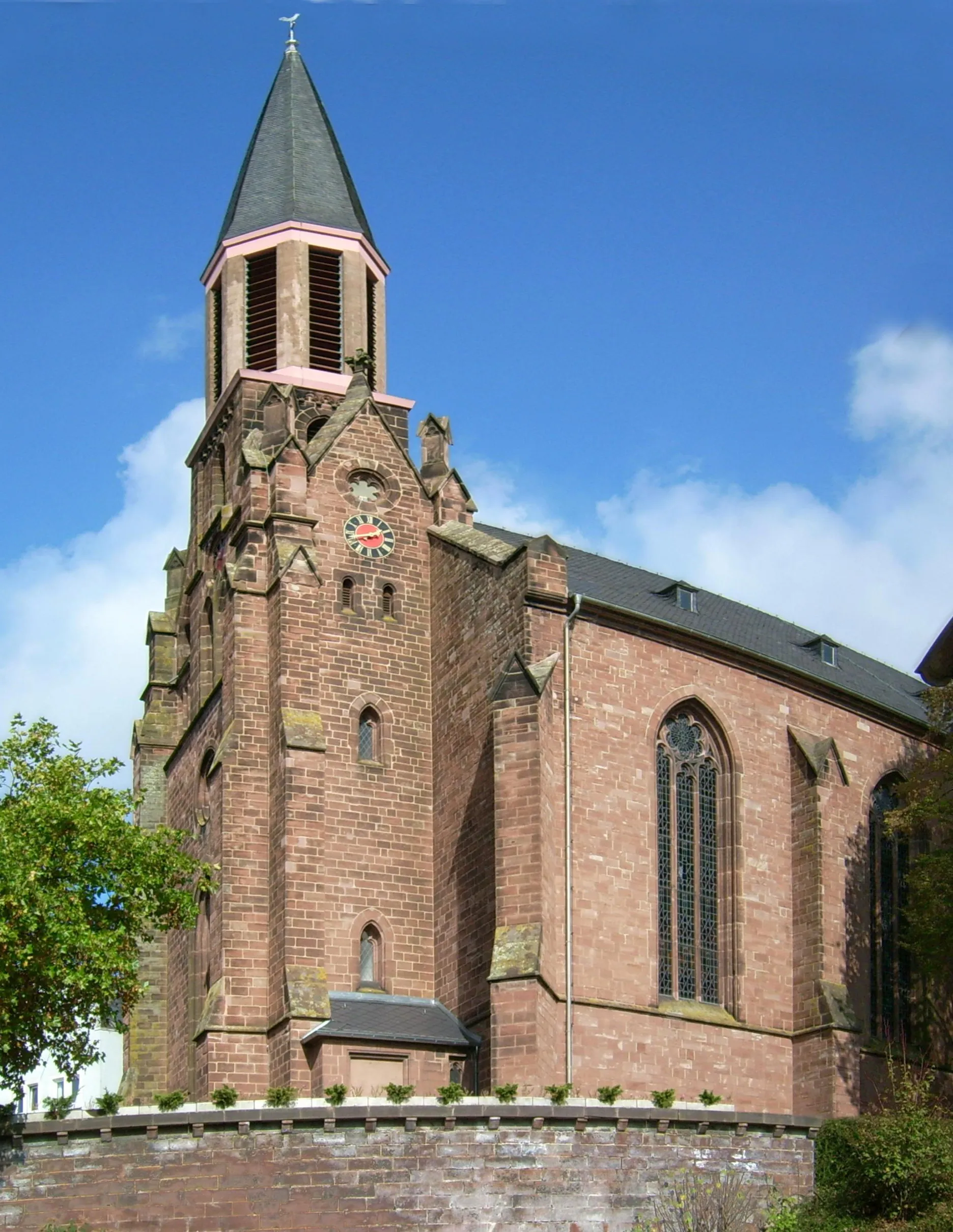 Photo showing: Kath. Kirche in Lebach