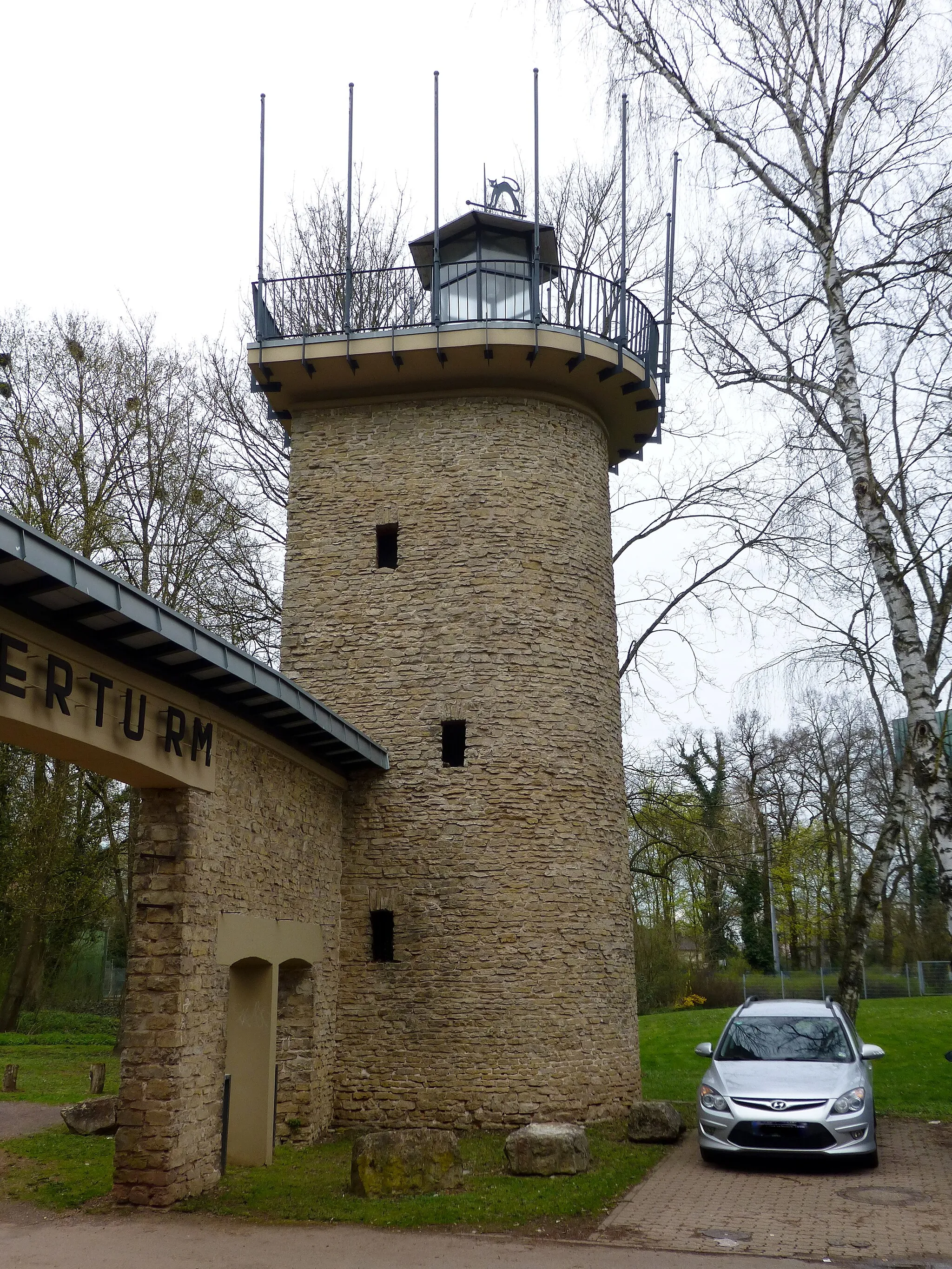 Photo showing: Katerturm in Saarlouis